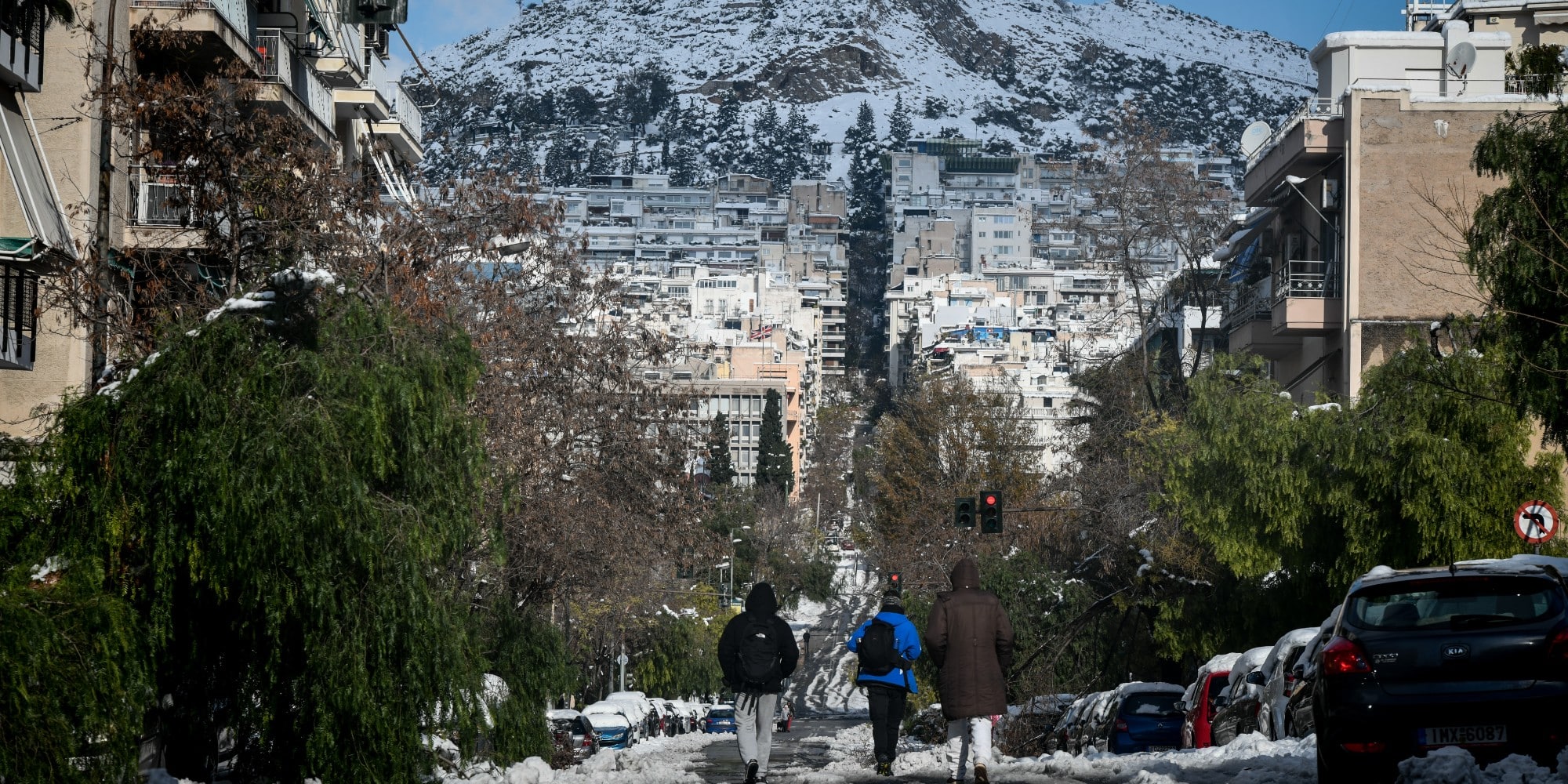 Παγετός στην Αθήνα
