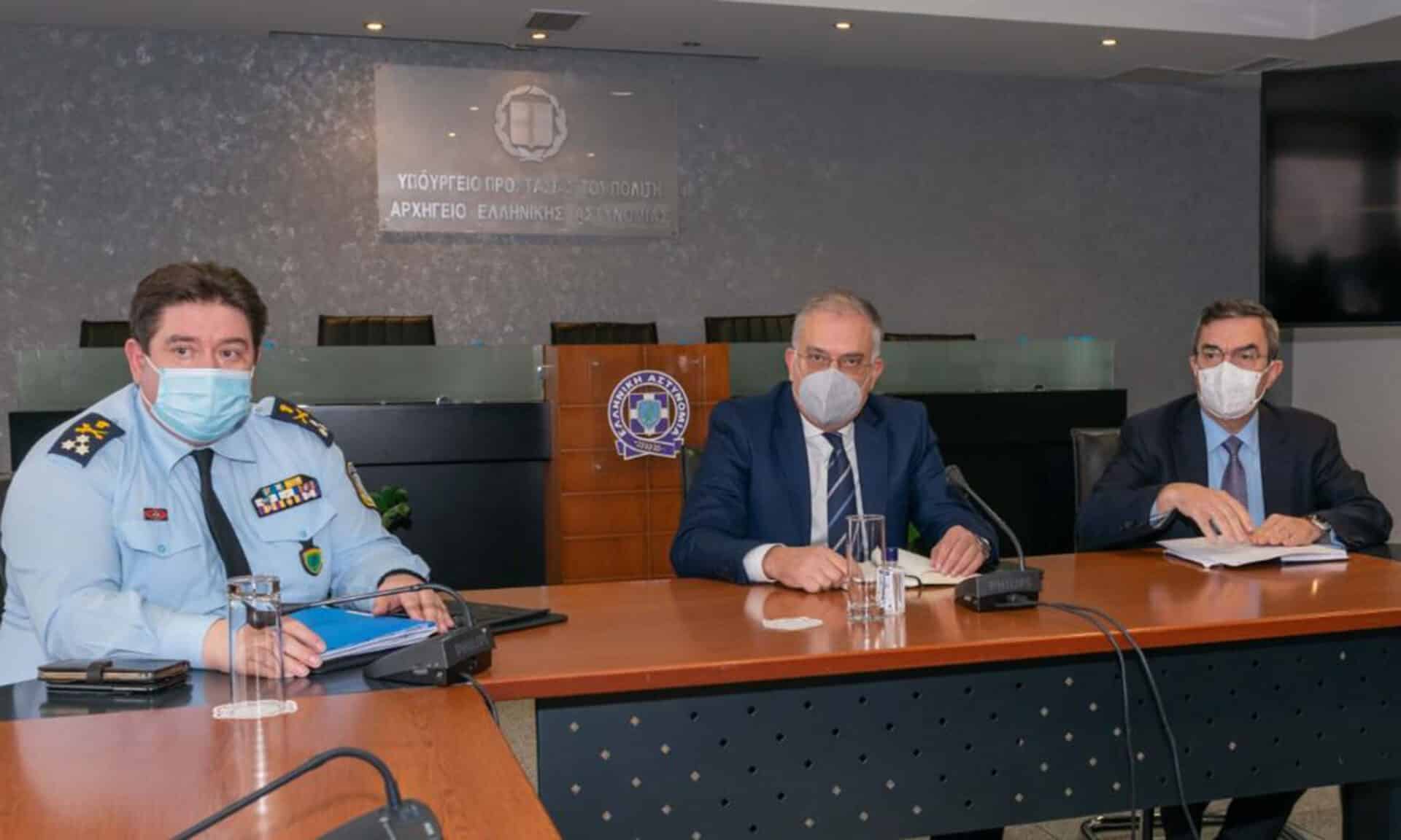 Σύσκεψη υπό τον υπουργό, Τάκη Θεοδωρικάκο, για την κακοκαιρία Ελπίς