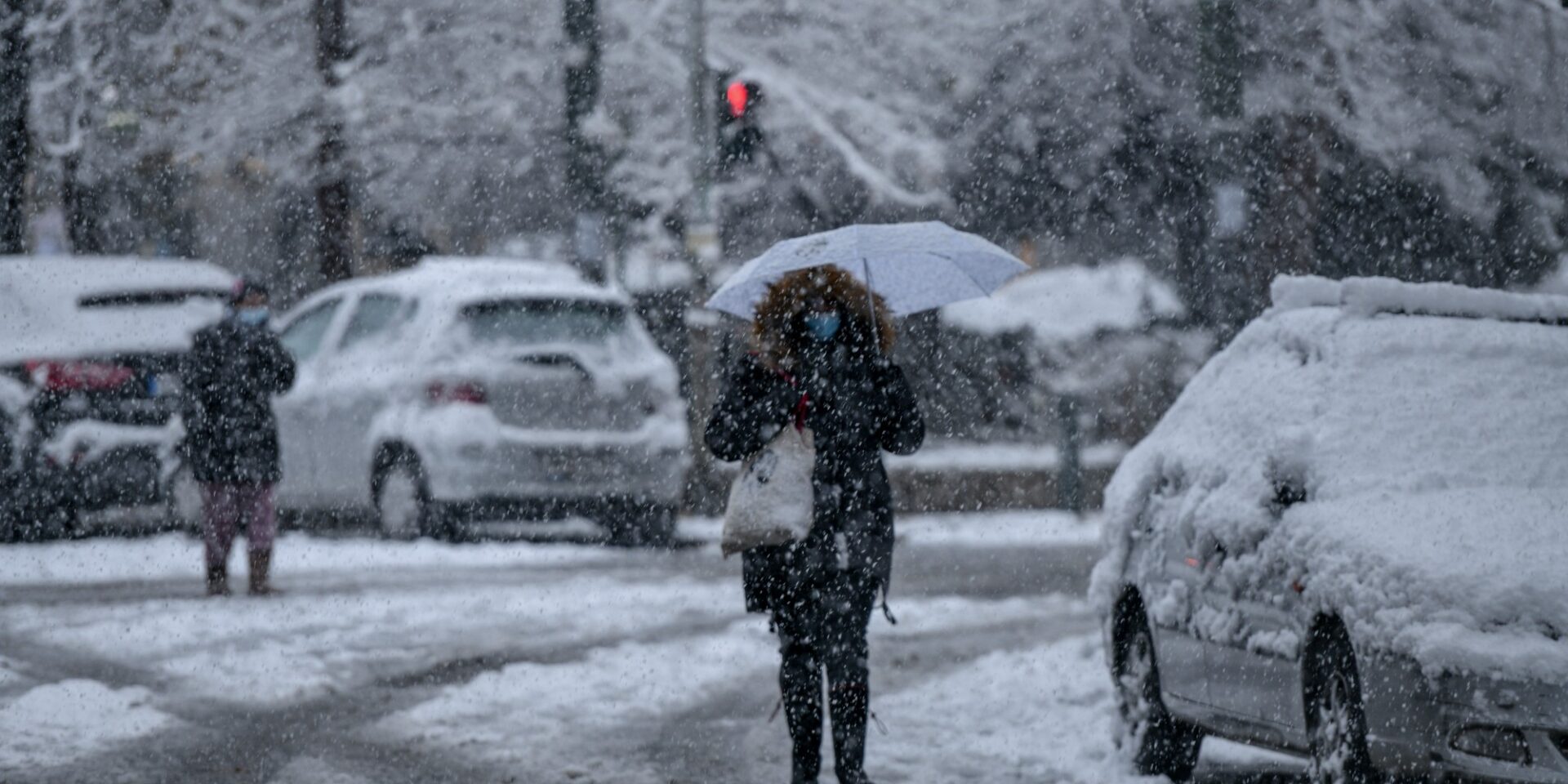 Άνθρωποι στα χιόνια