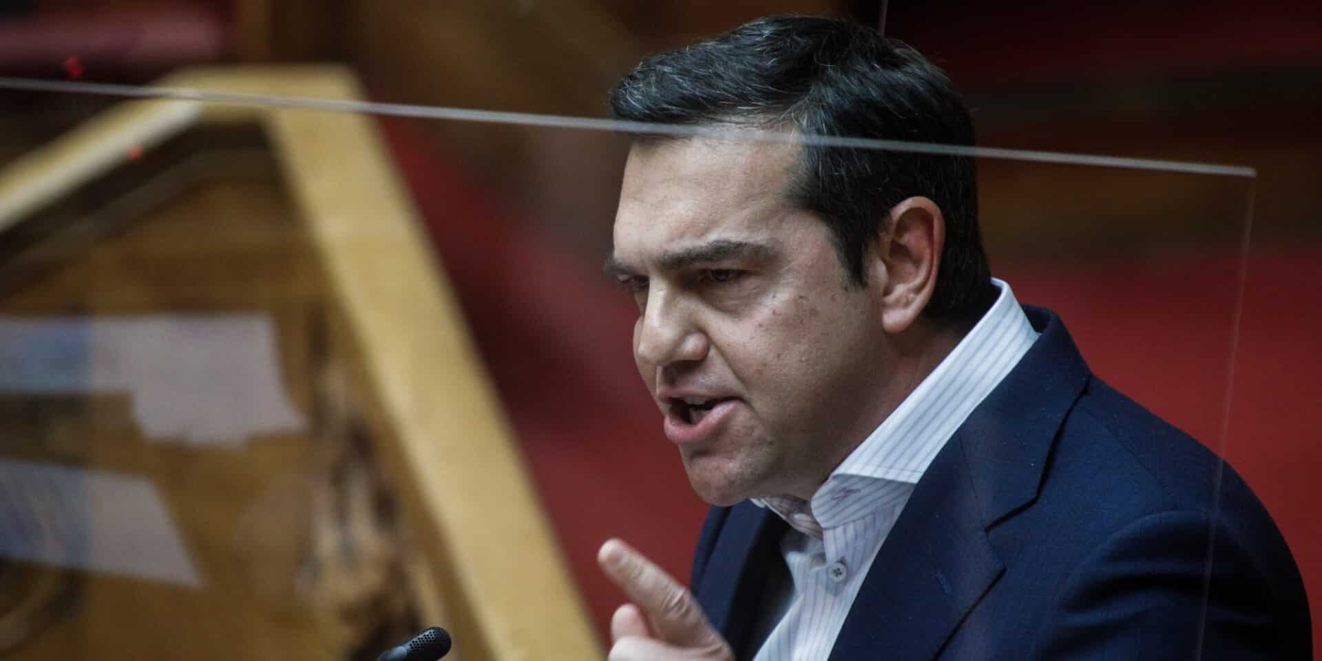 Ο Αλέξης Τσίπρας στη Βουλή