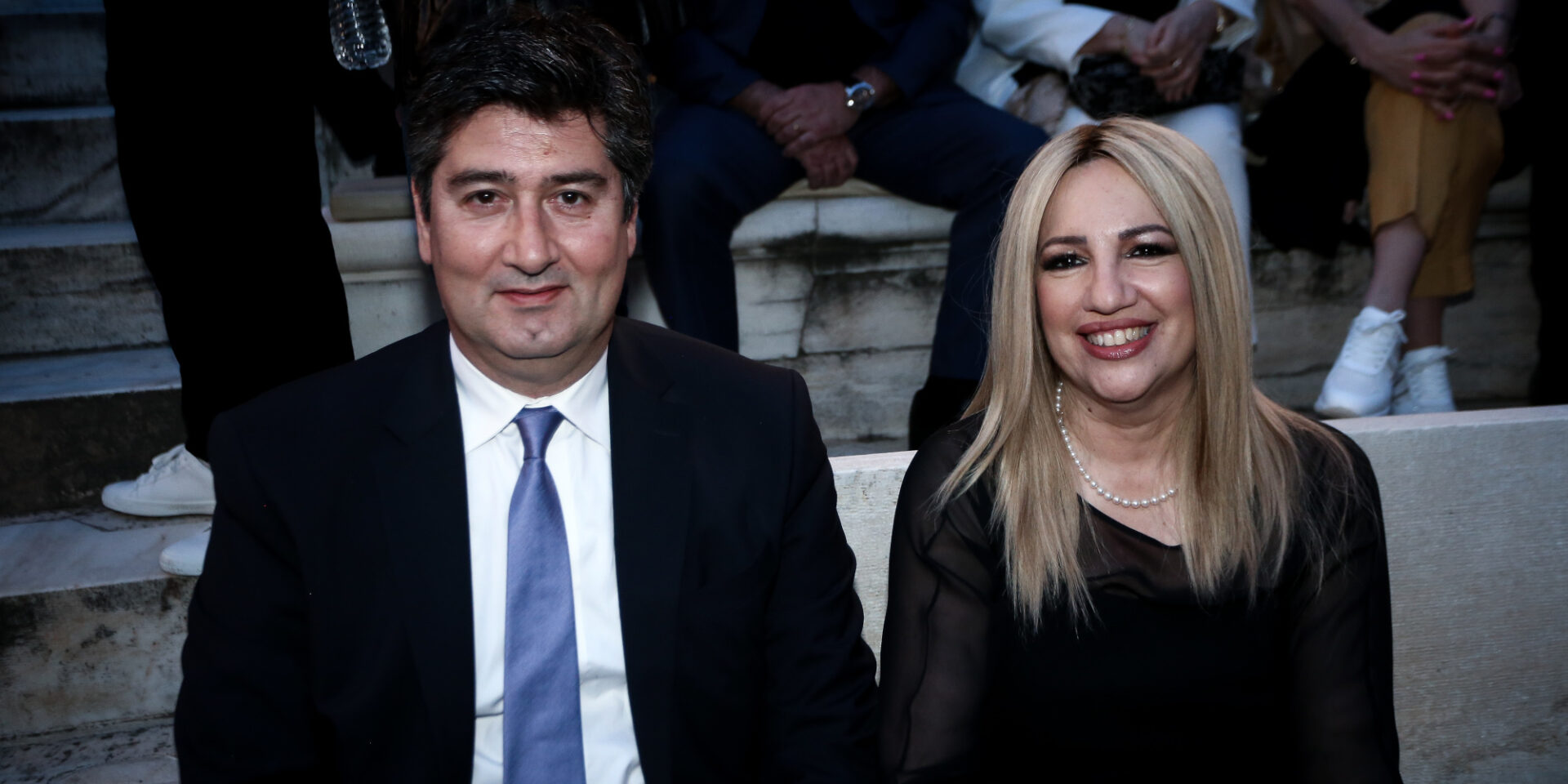Ανδρέας Τσούνης και Φώφη Γεννηματά