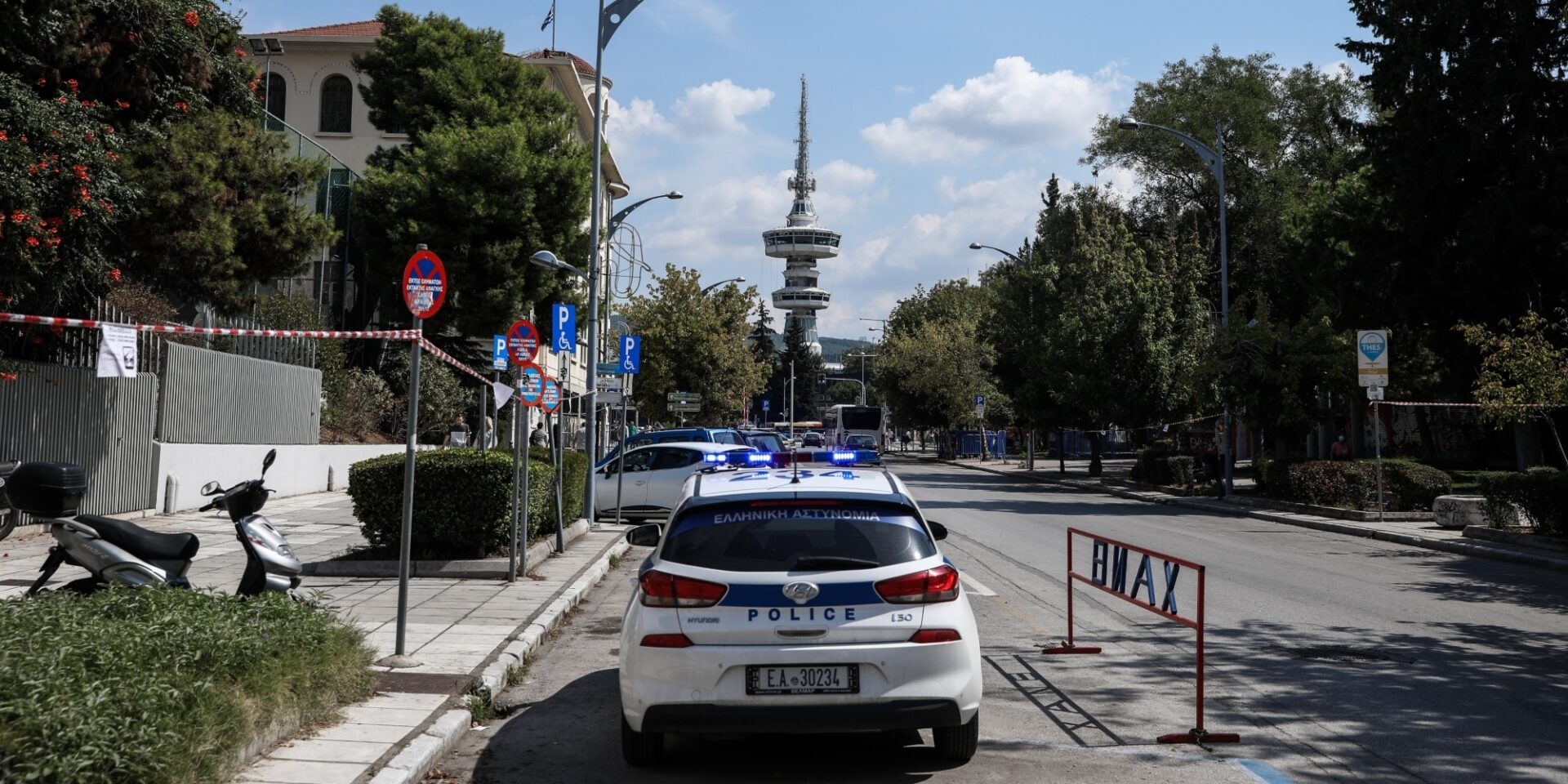 Περιπολικό της ΕΛΑΣ στη Θεσσαλονίκη