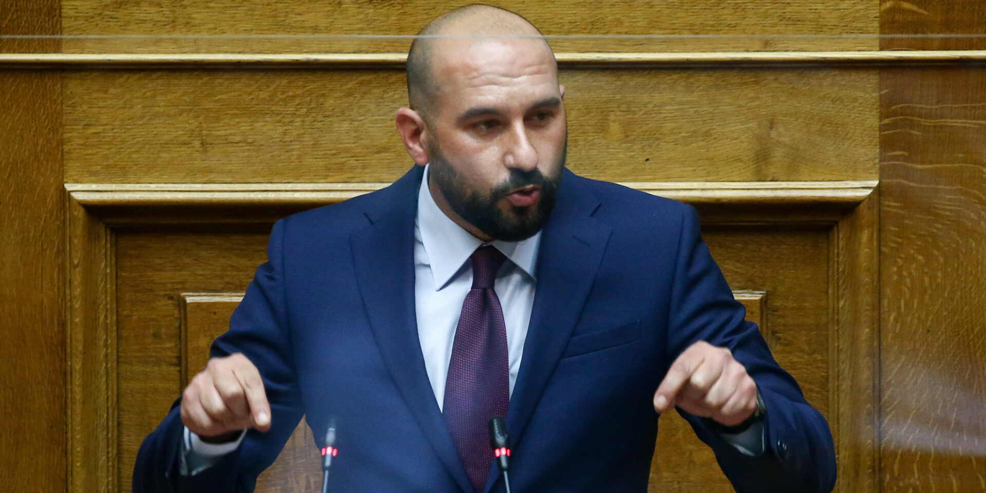 Ο γραμματέας του ΣΥΡΙΖΑ, Δημήτρης Τζανακόπουλος