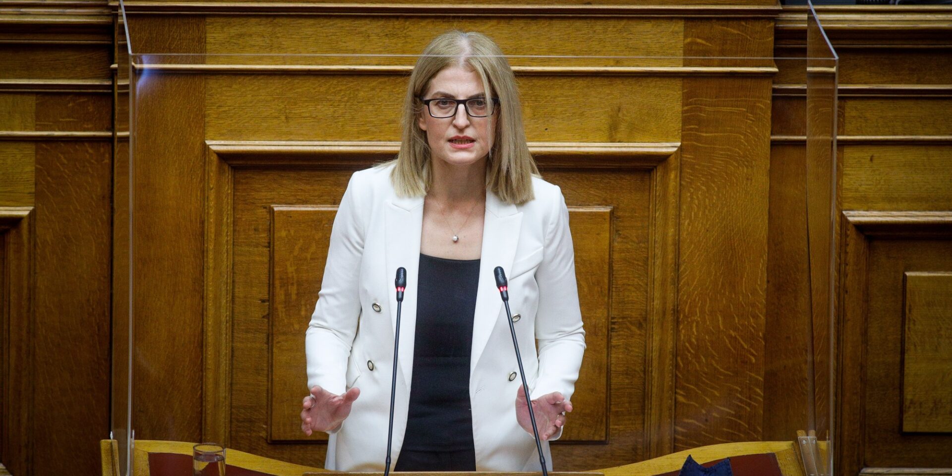 H βουλευτής του ΣΥΡΙΖΑ Δώρα Αυγέρη