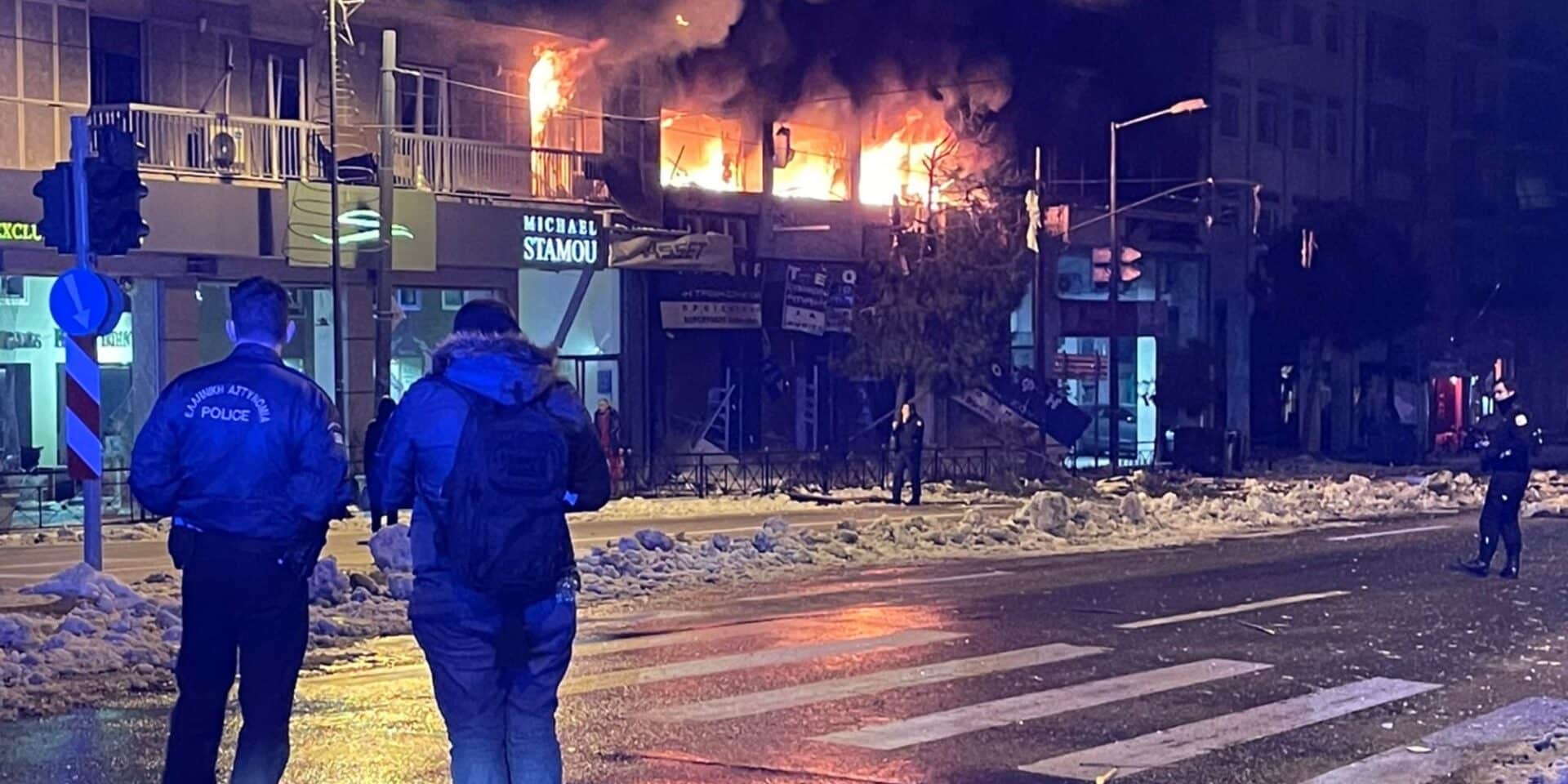 Ισχυρή έκρηξη στη Λεωφόρο Συγγρού