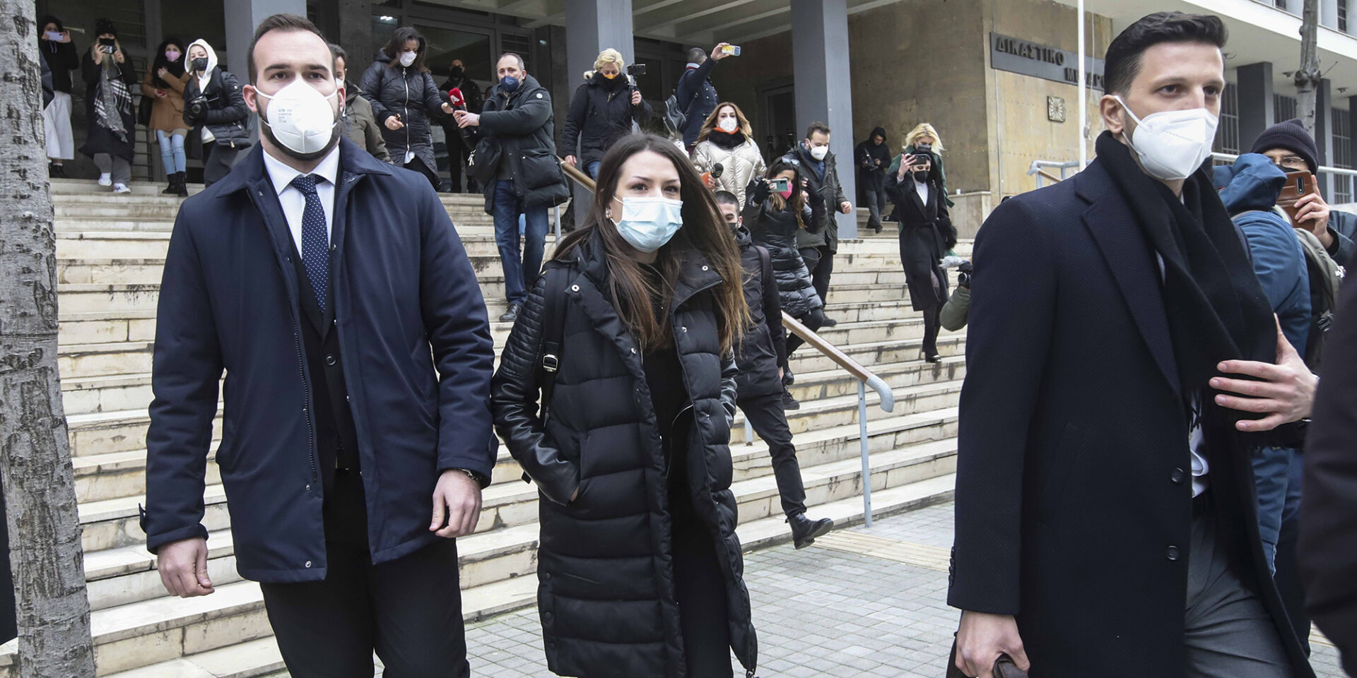 Η Γεωργία Μπίκα στα δικαστήρια της Θεσσαλονίκης
