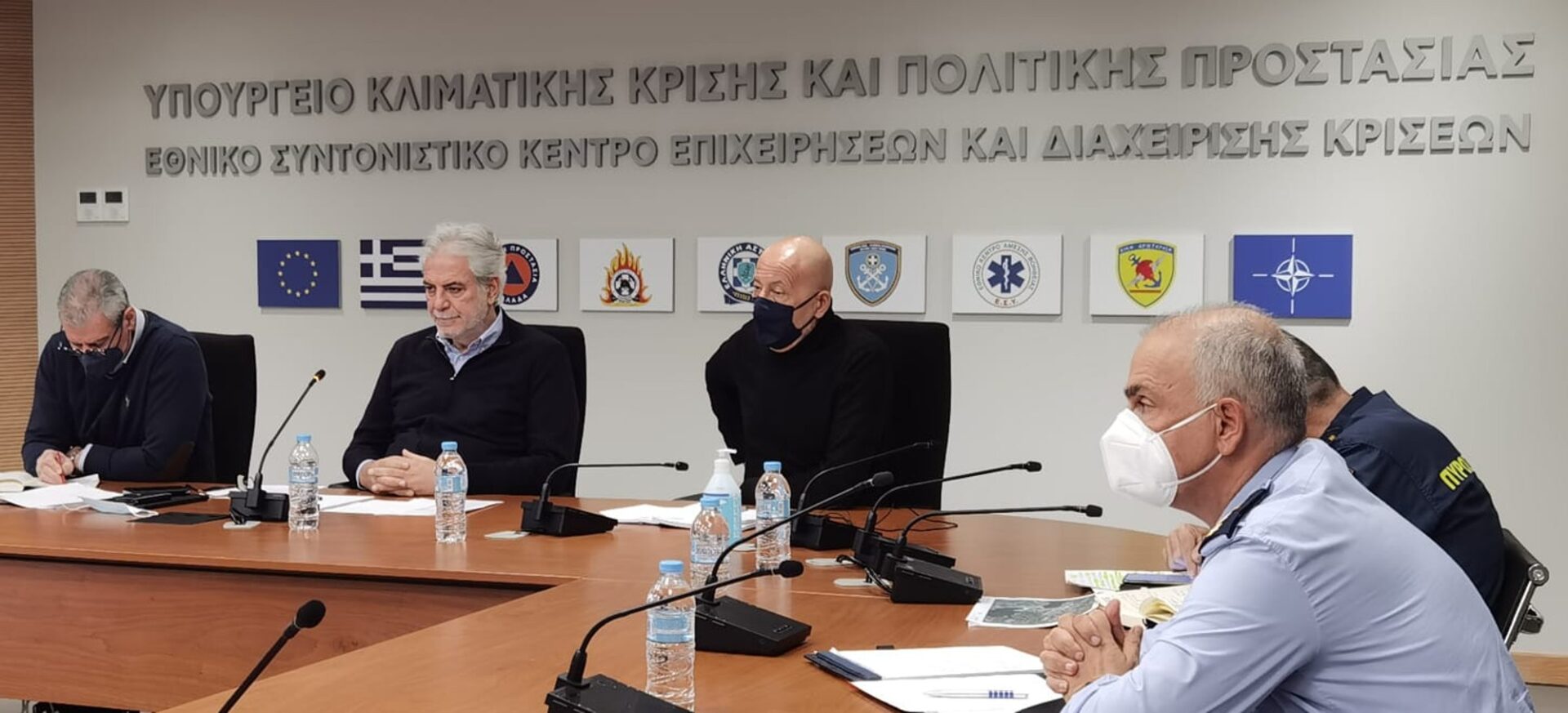 Η νέα συντονιστική σύσκεψη για την κακοκαιρία «Ελπίς»