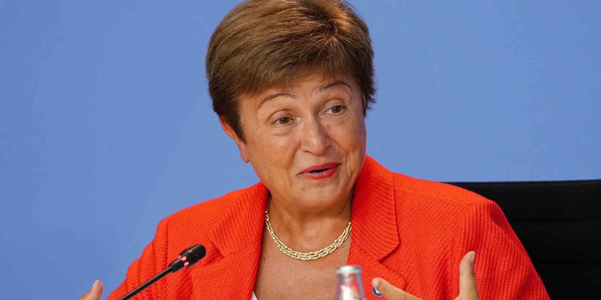 Η επικεφαλής του ΔΝΤ, Κρισταλίνα Γκεοργκίεβα
