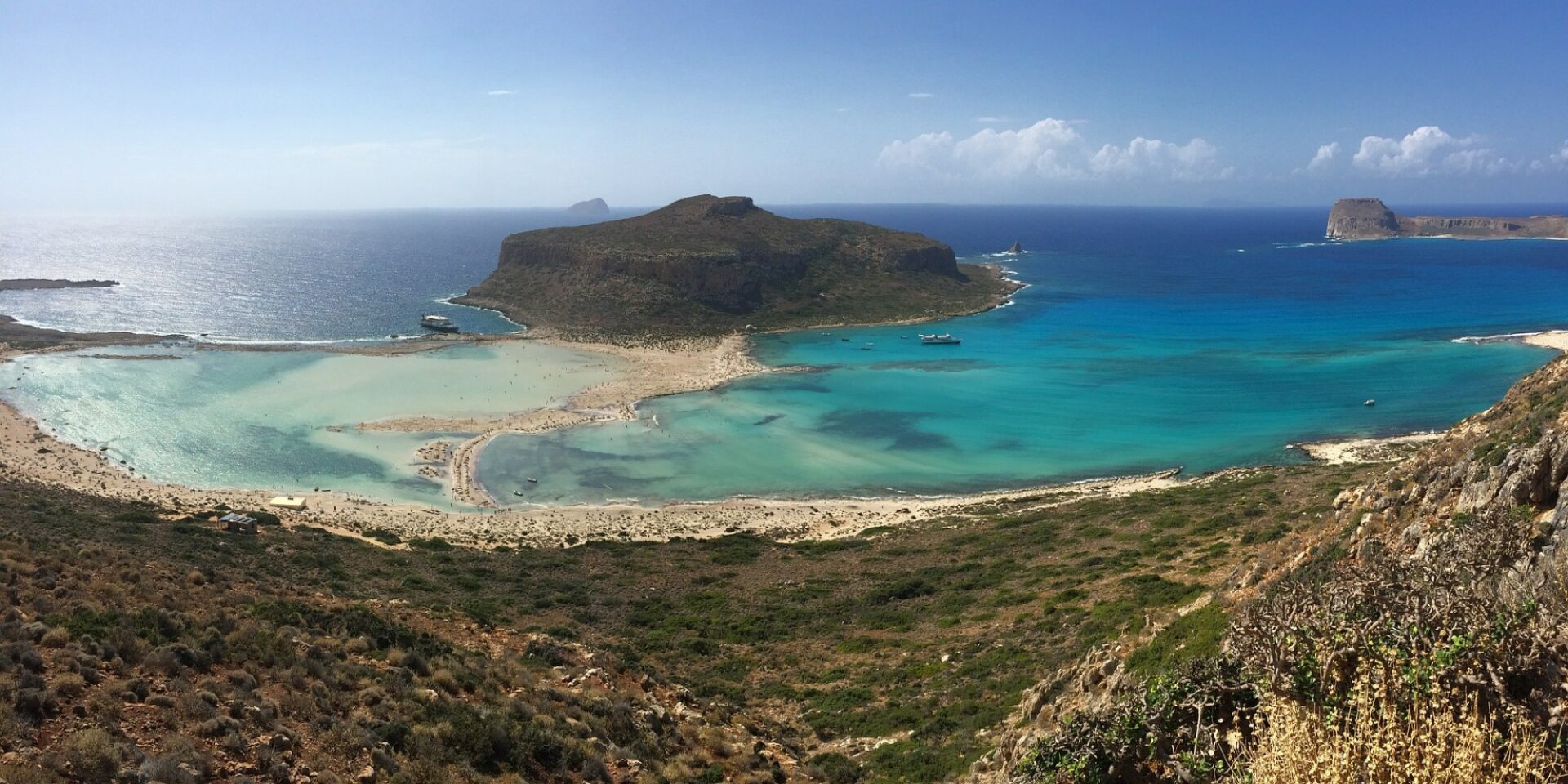 Η παραλία Μπάλος στην Κρήτη