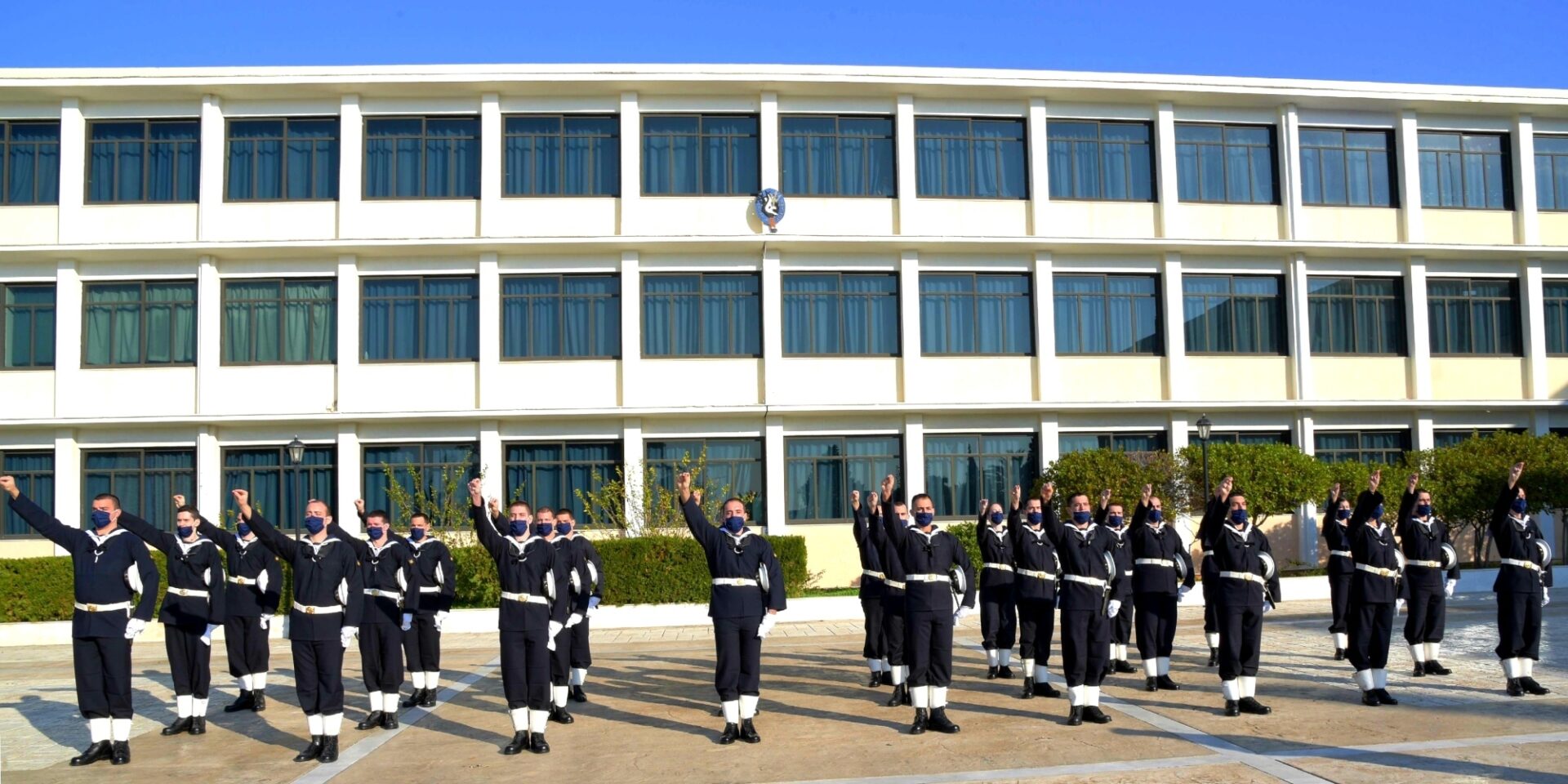Τελετή ορκωμοσίας νεοκαταταγέντων δοκίμων σημαιοφόρων Λιμενικού Σώματος - Ελληνικής Ακτοφυλακής