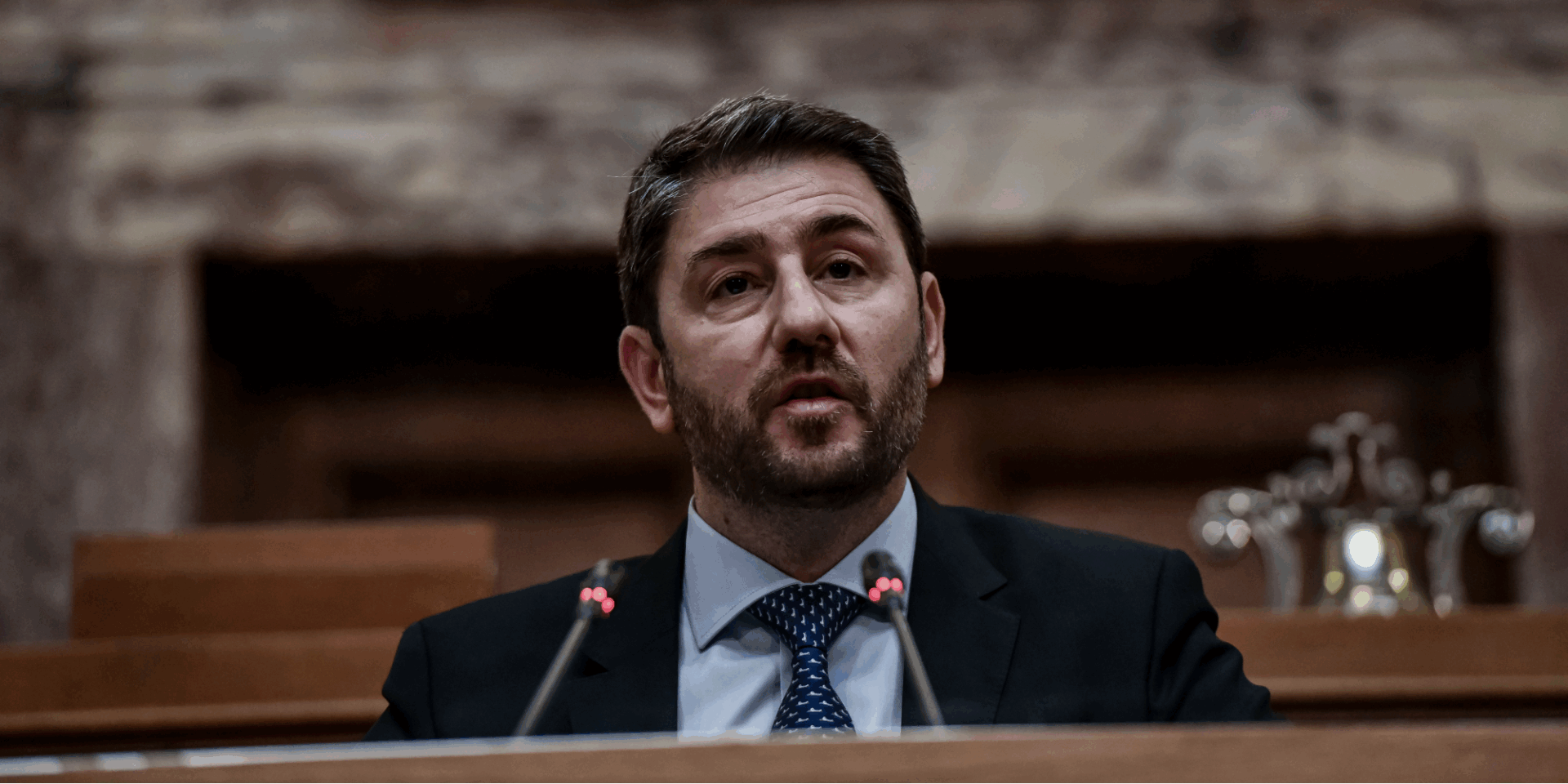 Ο πρόεδρος του ΚΙΝΑΛ- ΠΑΣΟΚ, Νίκος Ανδρουλάκης