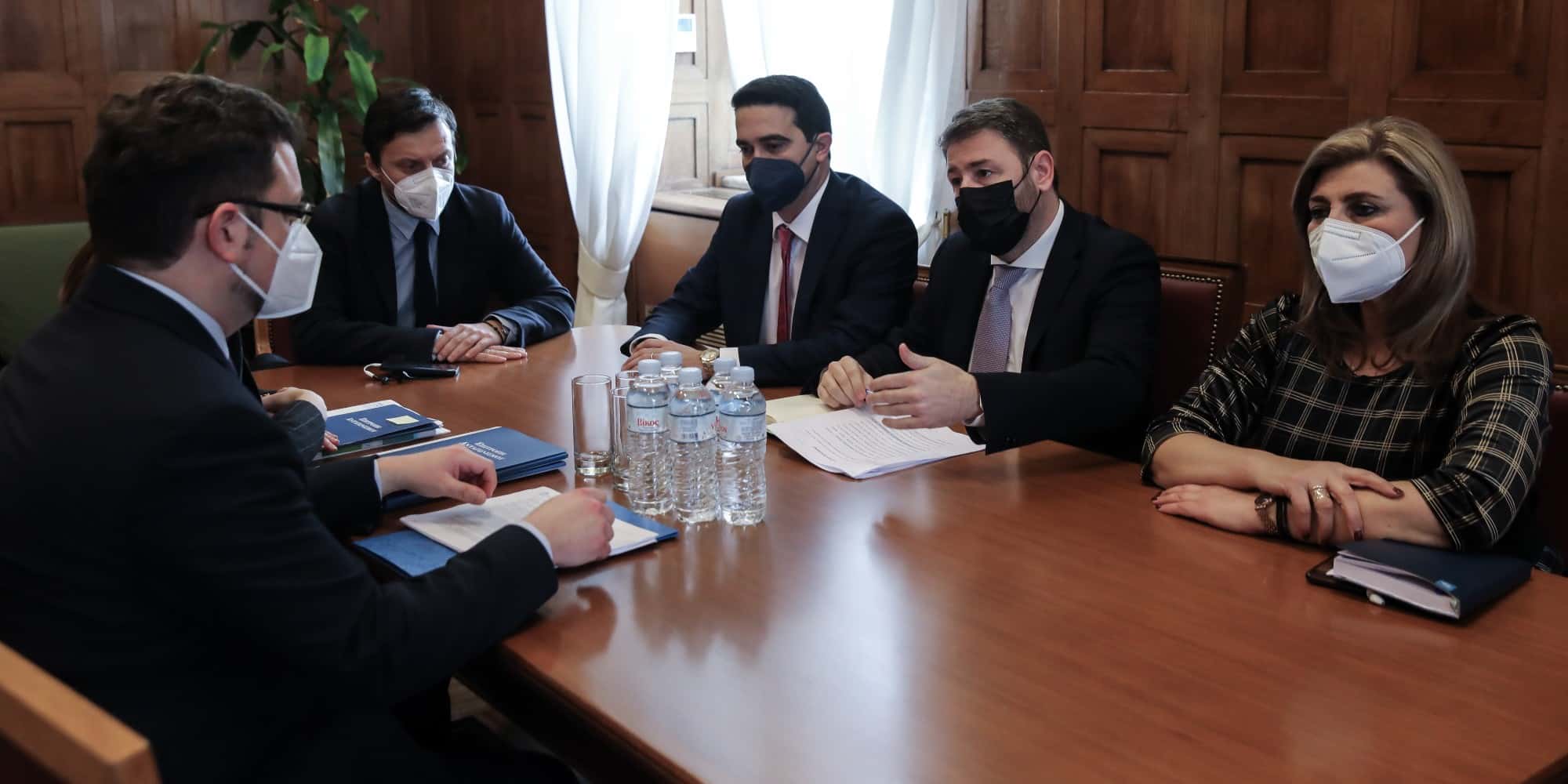 Η συνάντηση του Νίκου Ανδρουλάκη με την Επιτροπή Ανταγωνισμού