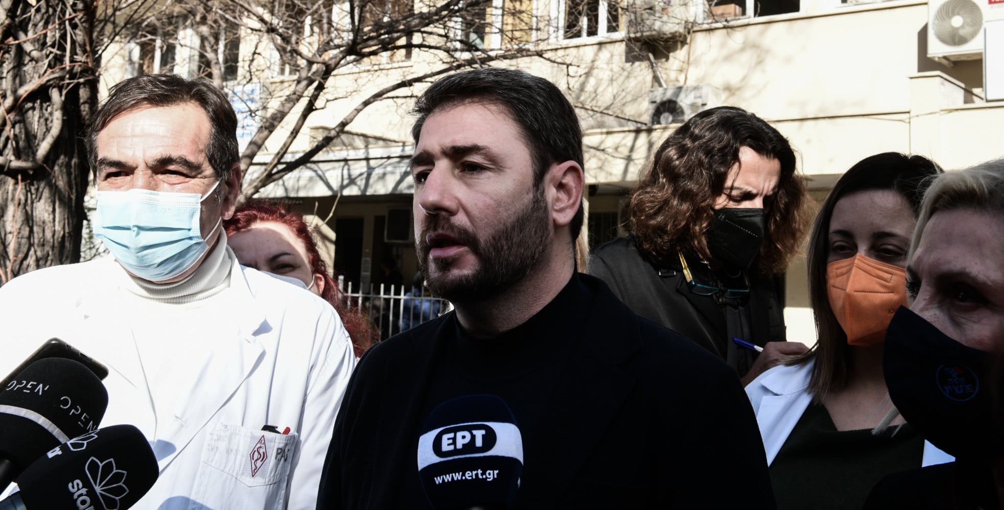 Ο πρόεδρος του ΚΙΝΑΛ, Νίκος Ανδρουλάκης