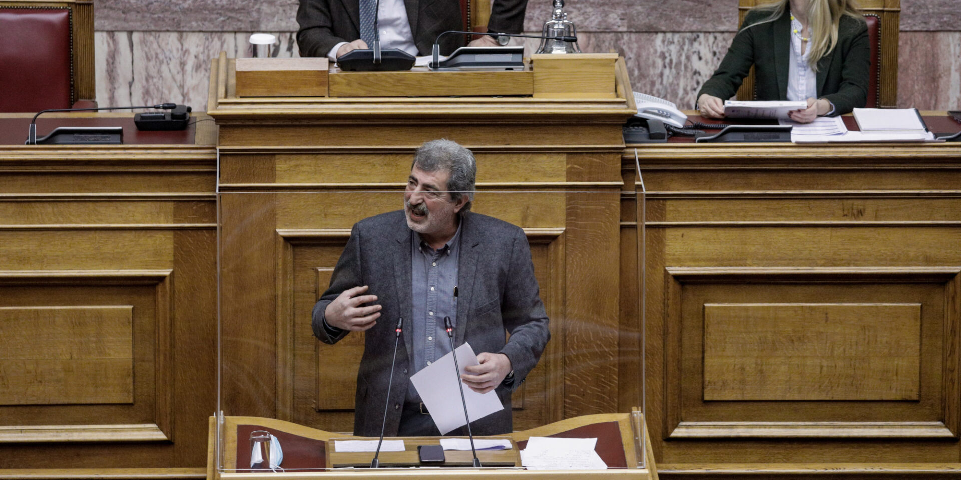 Ο βουλευτής ΣΥΡΙΖΑ, Παύλος Πολάκης