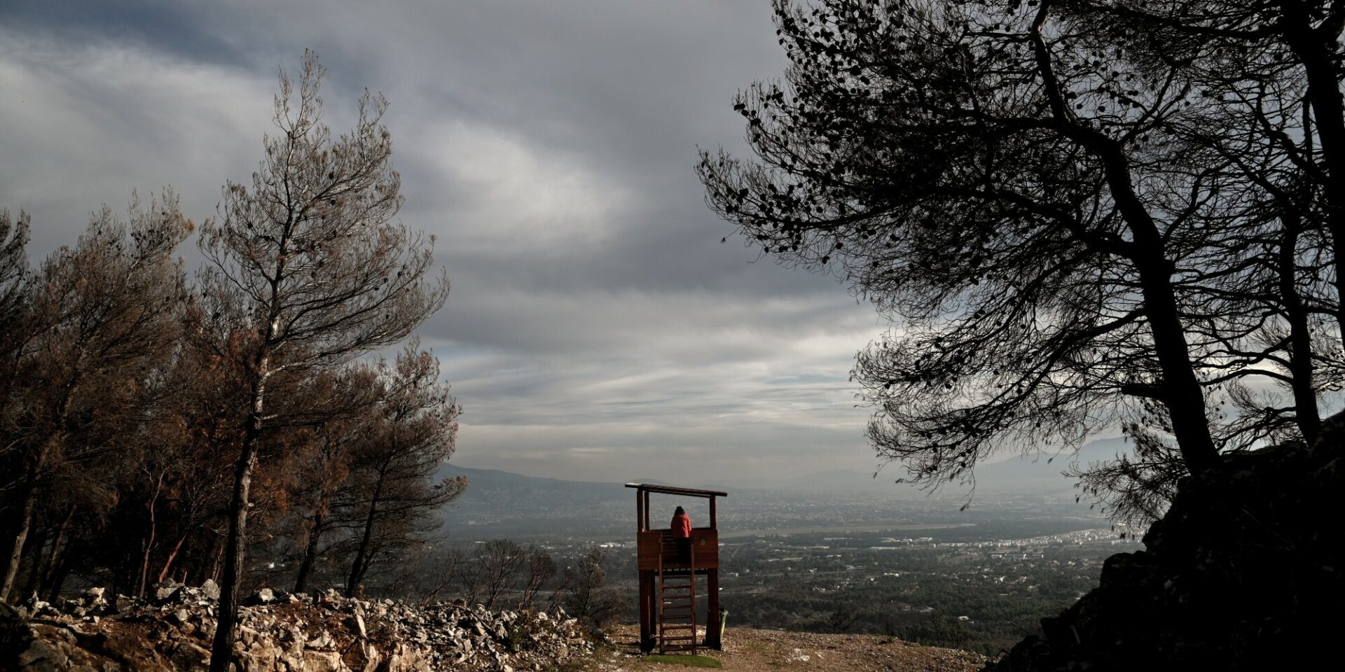 Συννεφιά στην Πάρνηθα