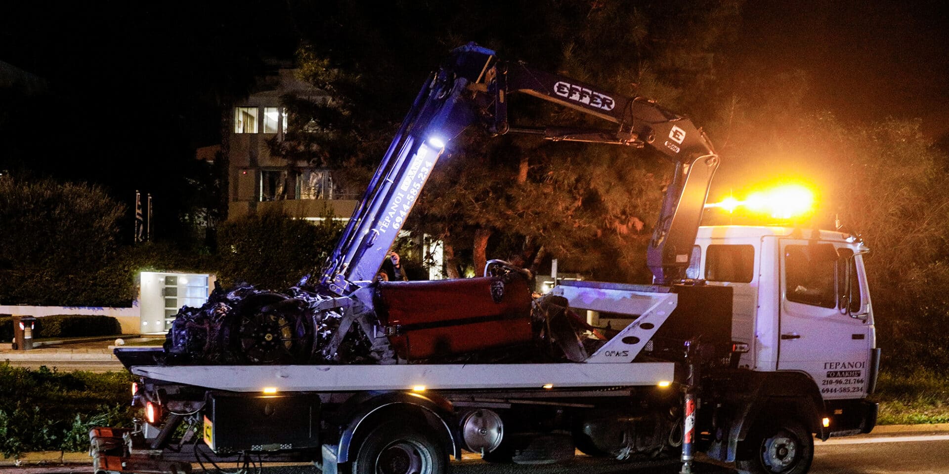 Η μοιραία Ferrari του Τζώρτζη Μονογυιού