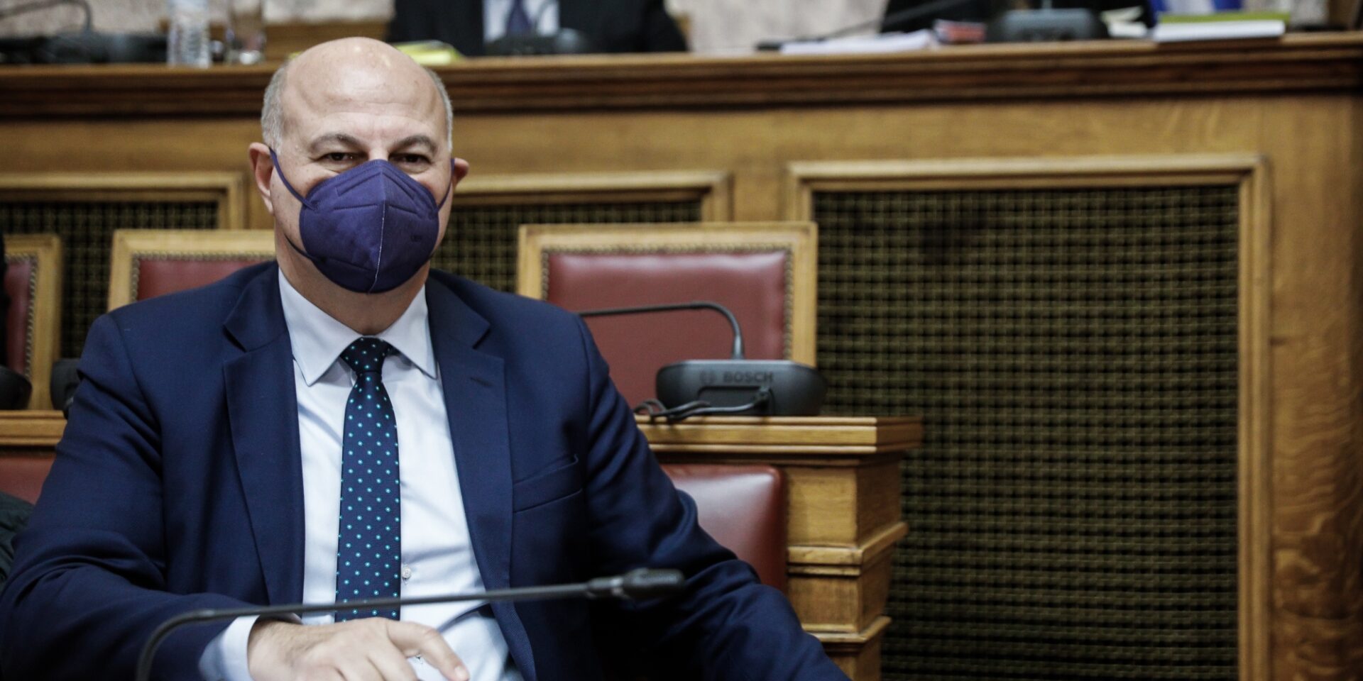 Ο υπουργός Δικαιοσύνης Κώστας Τσιάρας