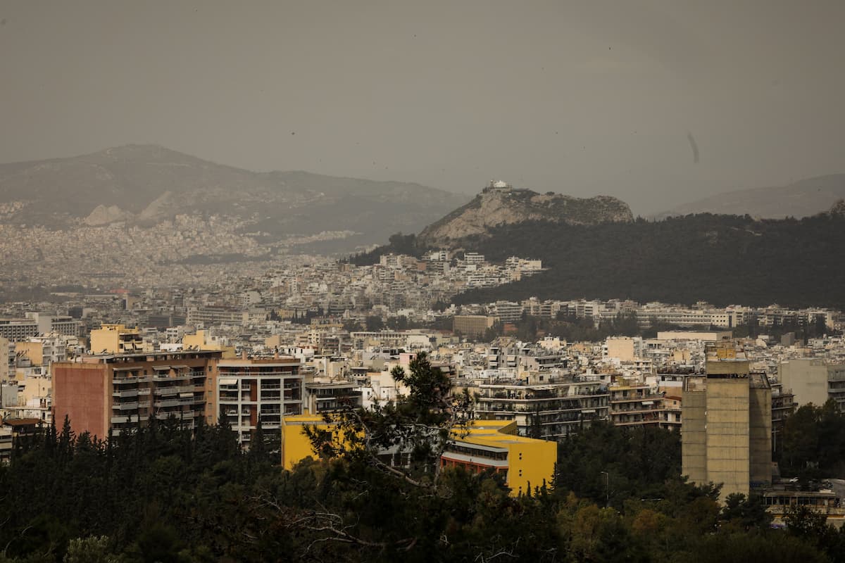 Σκόνη στην Αθήνα