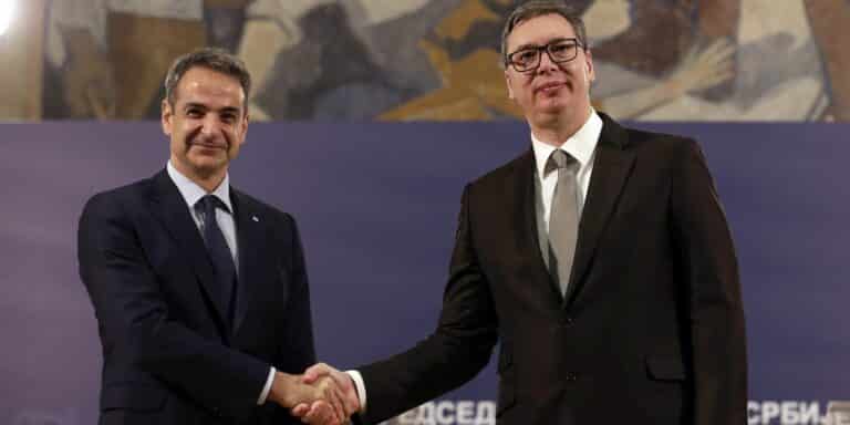 Μητσοτάκης σε Βούτσιτς: «Βασικός στόχος της Ελλάδας είναι η μεγιστοποίηση της ενεργειακής ασφάλειας»