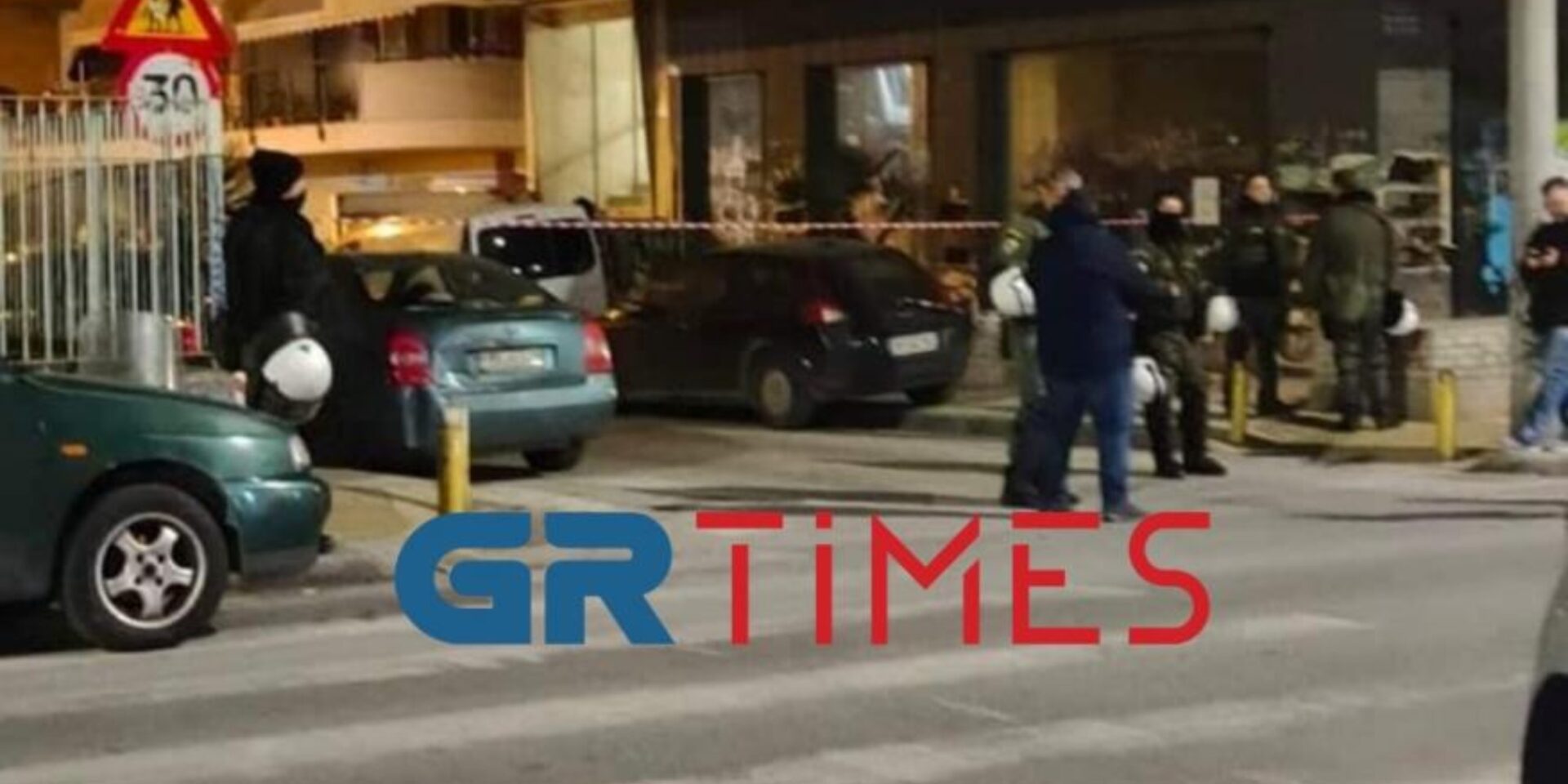 Το σημείο που έγιναν οι συμπλοκές
