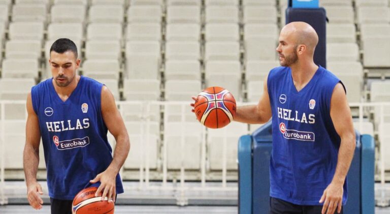 Προκριματικά Mundobasket: Mε Σλούκα, Καλάθη και Πρίντεζη κόντρα στην Τουρκία η Eθνική Ελλάδας