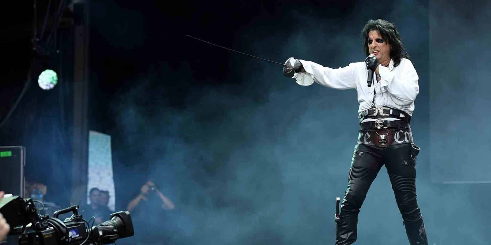 Ο Alice Cooper στη σκηνή