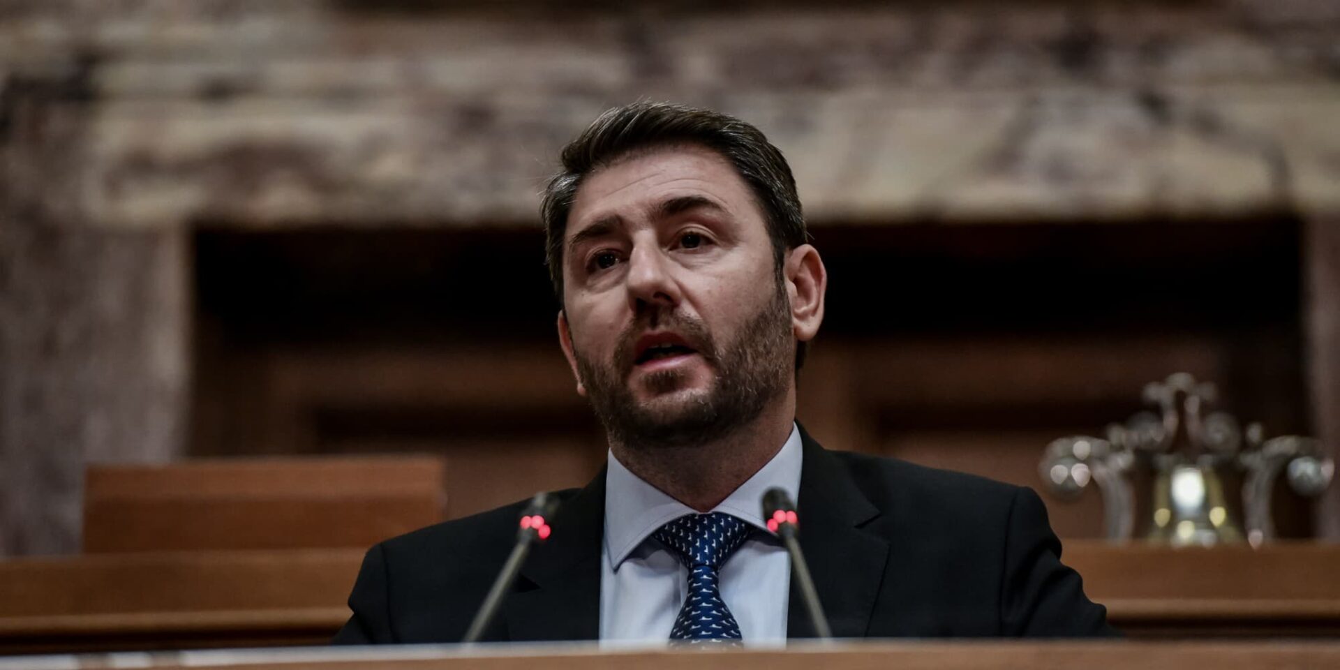 Ο πρόεδρος του ΠΑΣΟΚ - Κινήματος Αλλαγής, Νίκος Ανδρουλάκης