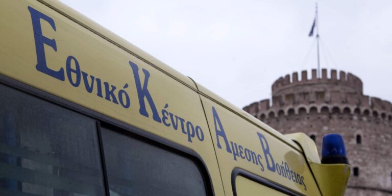 Θεσσαλονίκη: Νεκρός άνδρας που έπεσε από μπαλκόνι