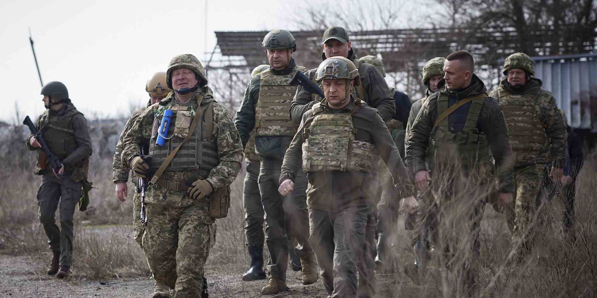 Στρατιωτικές δυνάμεις στο Ντονέτσκ