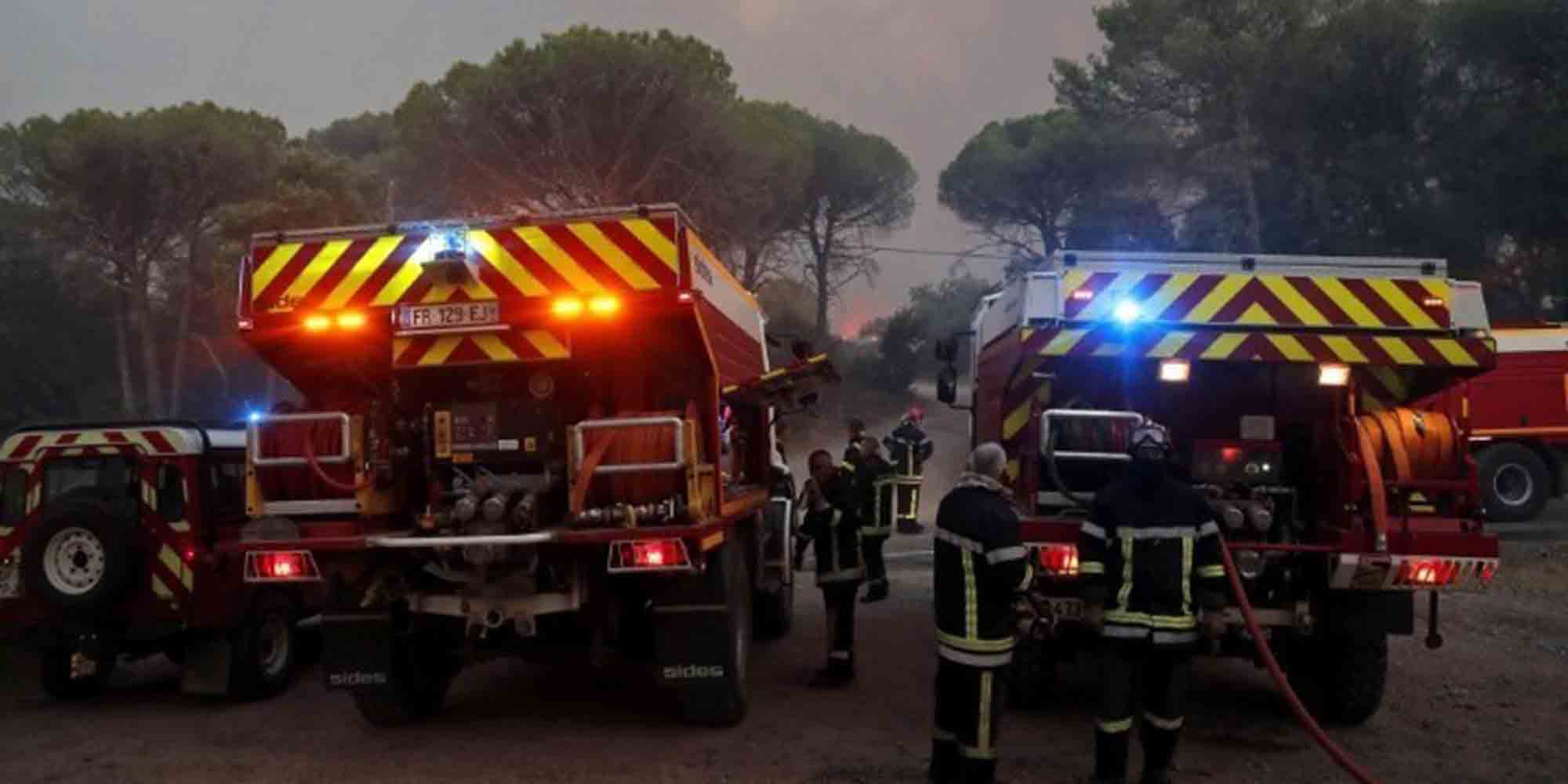 Πυροσβεστικά οχήματα στη Γαλλία