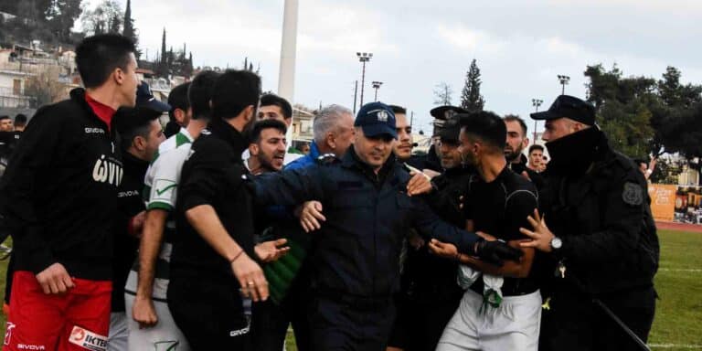 Λίγα 24ωρα μετά τη δολοφονία του Άλκη – Άγριο ξύλο στη Χαλκιδική σε ματς ποδοσφαίρου