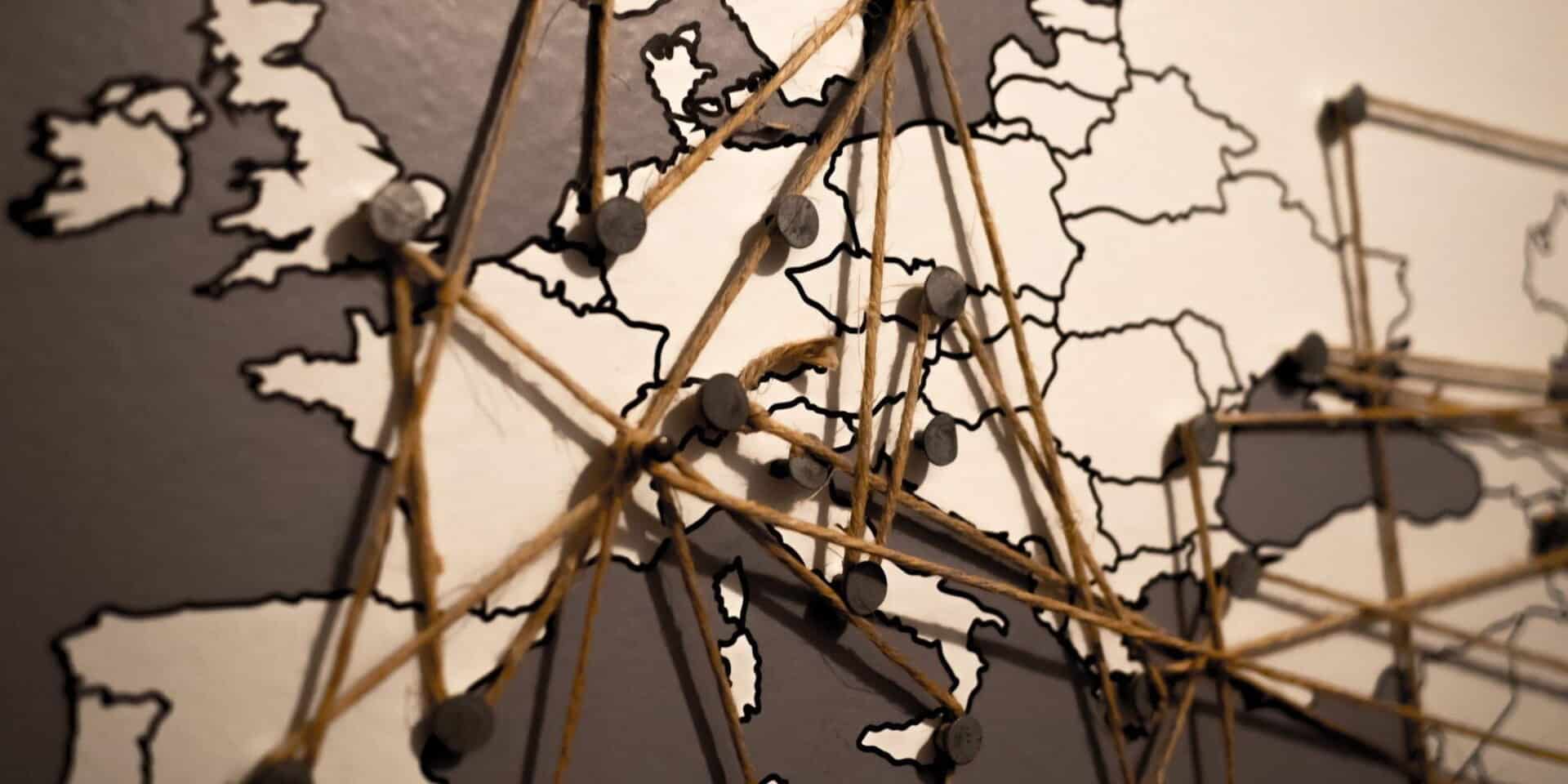 Η Ευρώπη σε έναν χάρτη