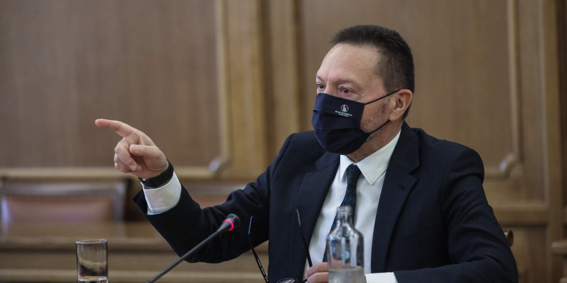 Ο Διοικητής της Τράπεζας της Ελλάδας, Γιάννης Στουρνάρας