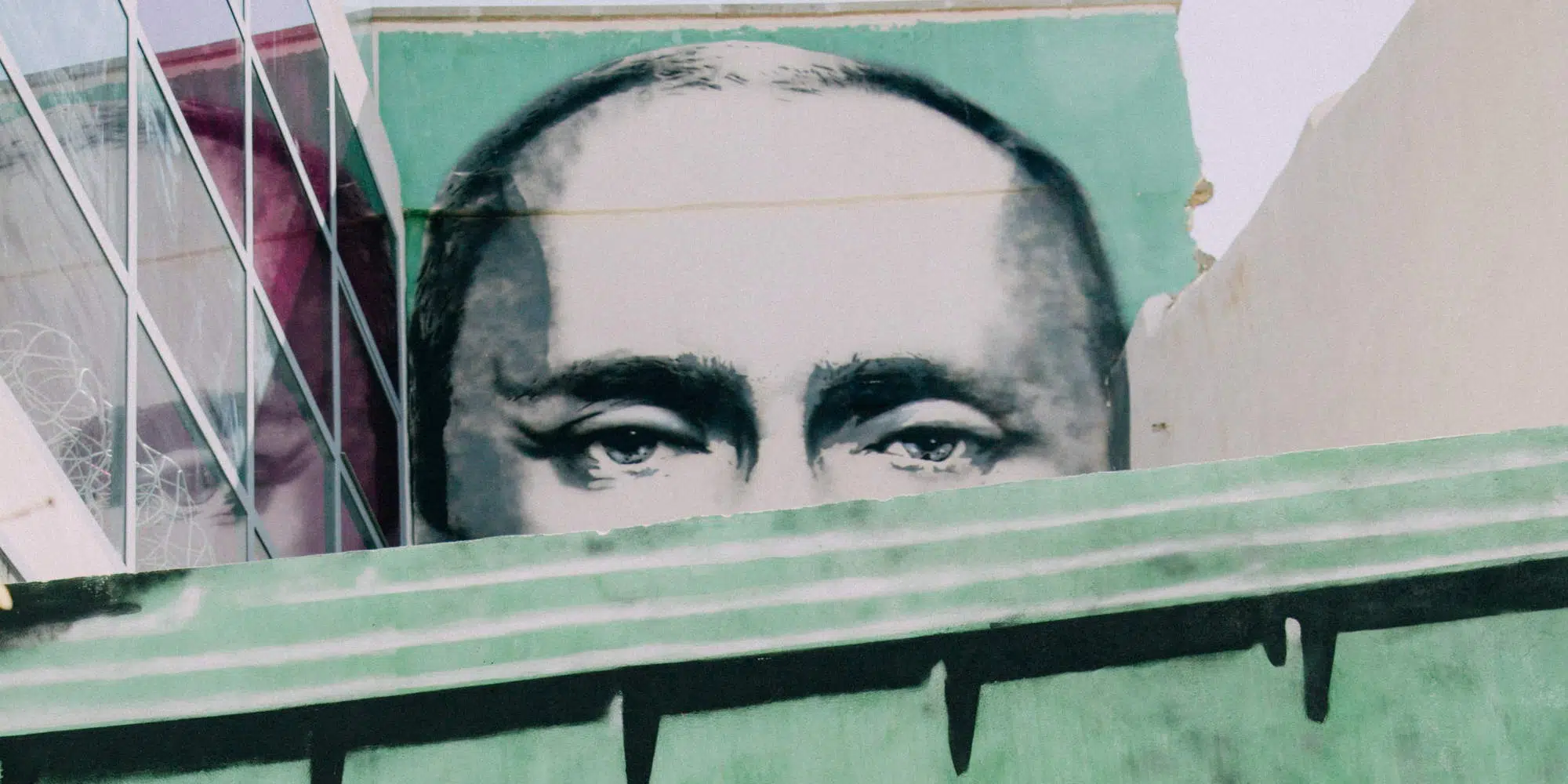 Γκράφιτι με τον πρόεδρο στη Ρωσία, Βλαντιμίρ Πούτιν
