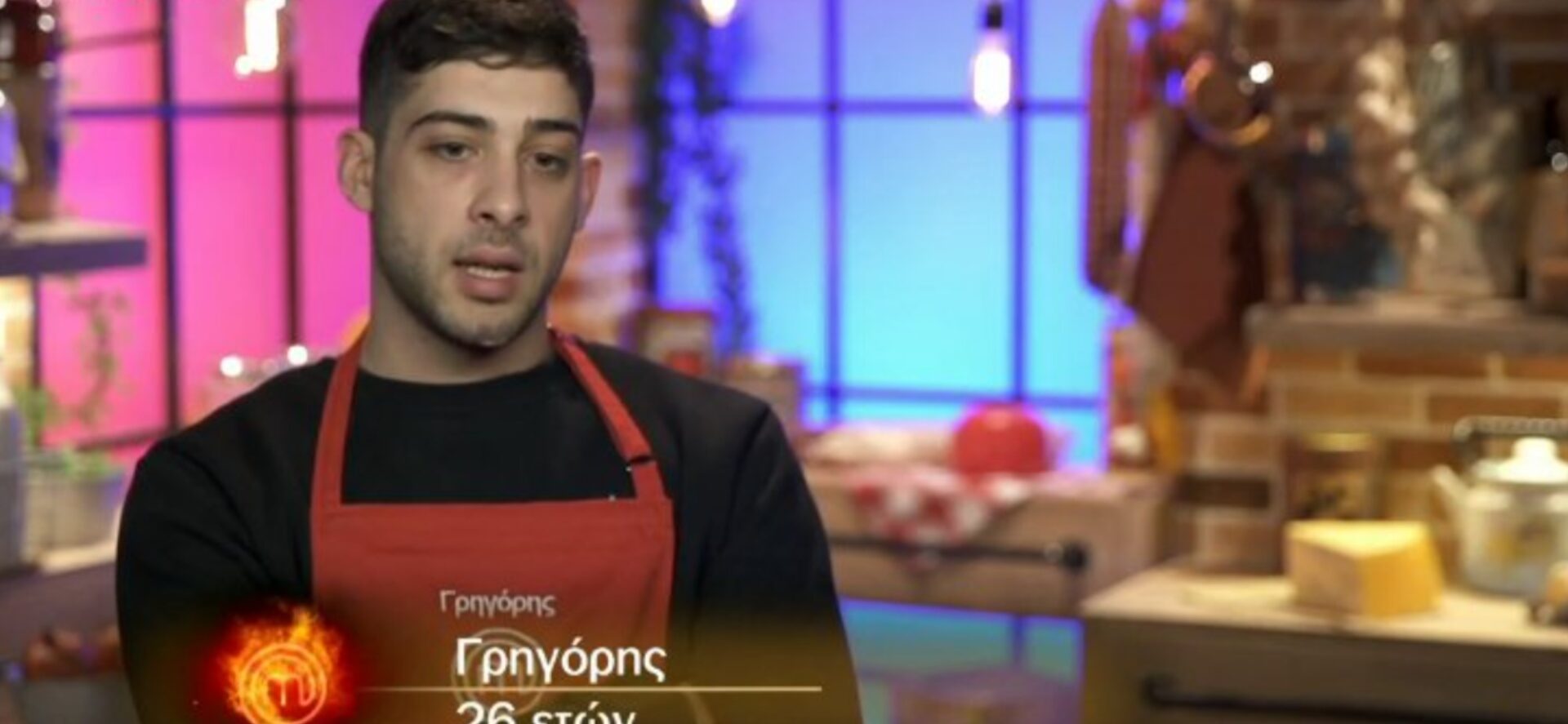 Ο παίκτης του MasterChef, Γρηγόρης Γιαννόπουλος