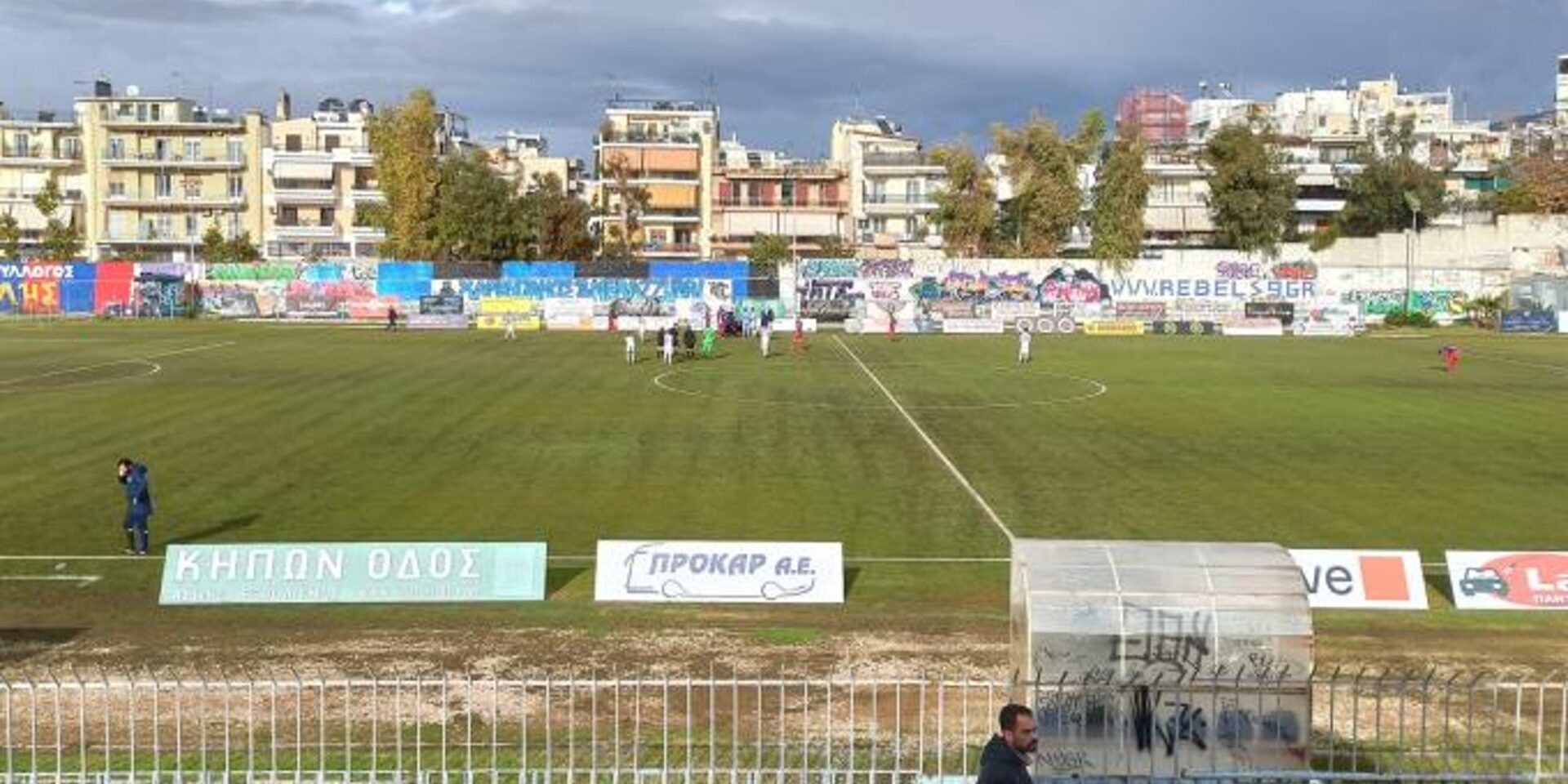Ο αγώνας μεταξύ Ηλιούπολης - Ερμιονίδας