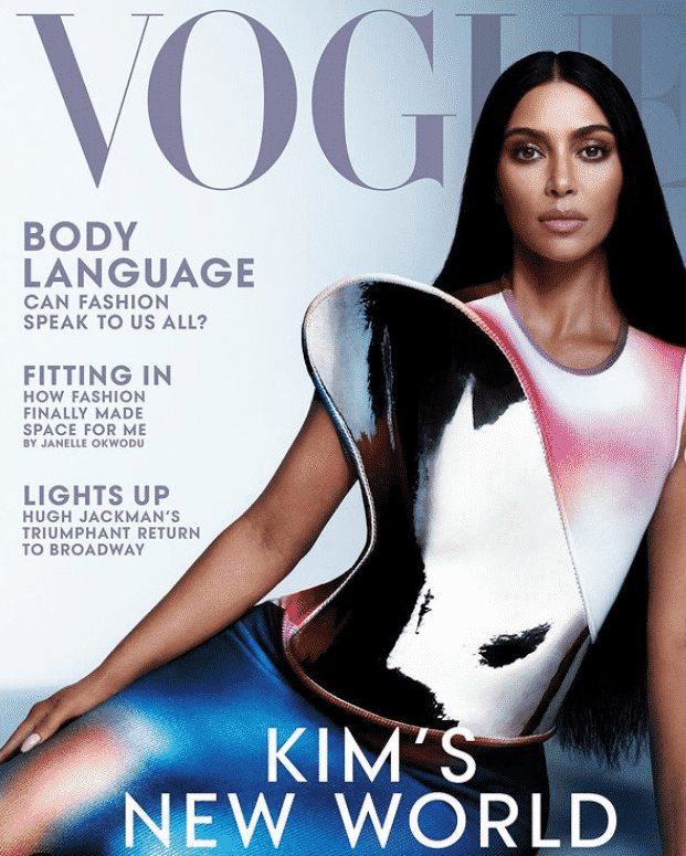 Η Κιμ Καρντάσιαν στο εξώφυλλο της Vogue
