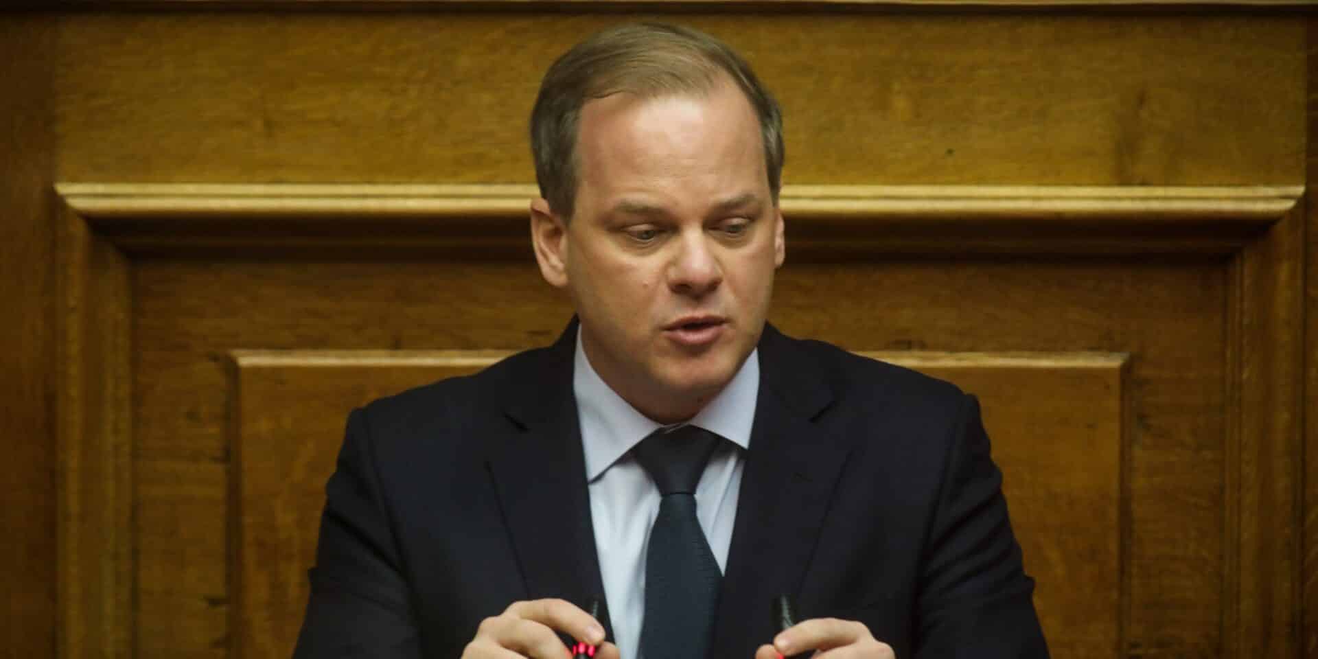Ο υπουργός Υποδομών και Μεταφορών Κώστας Καραμανλής