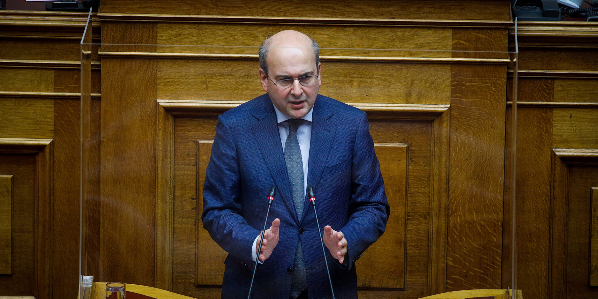 Ο υπουργός Εργασίας και Κοινωνικών Υποθέσεων Κωστής Χατζηδάκης