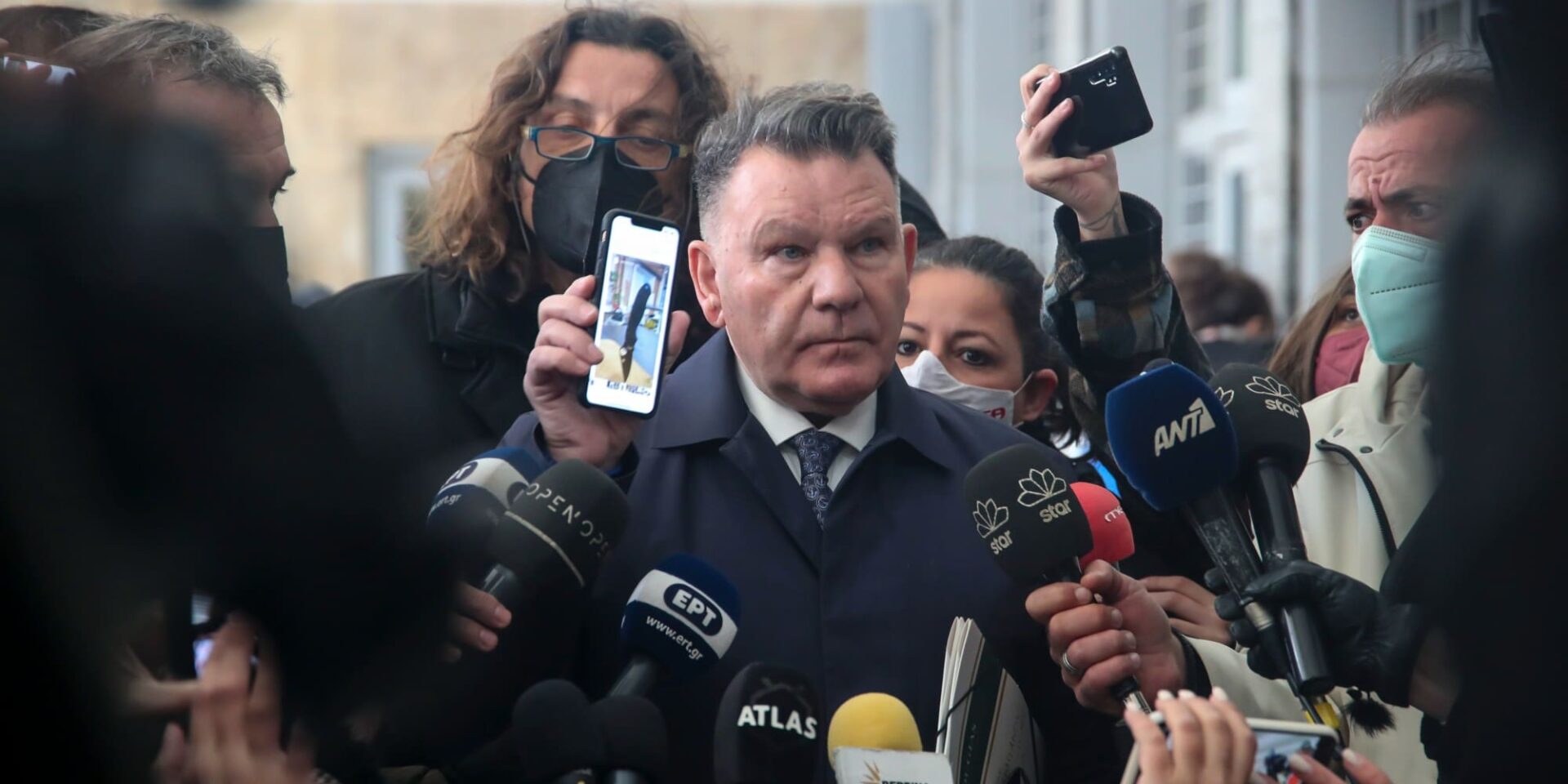 Ο Αλέξης Κούγιας με την ανάρτηση του Γιώργου Σαββίδη