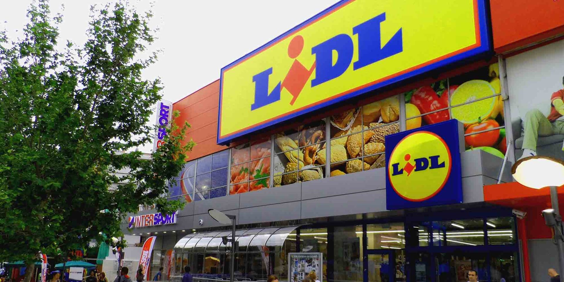 Lidl σούπερ μάρκετ