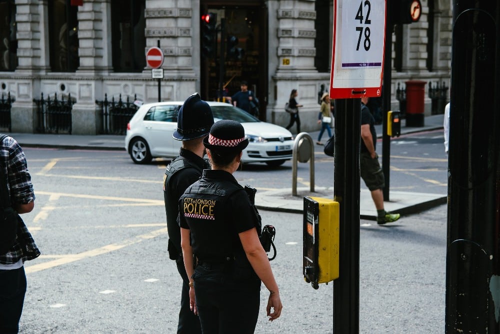 Αστυνομικοί στην Βρετανία