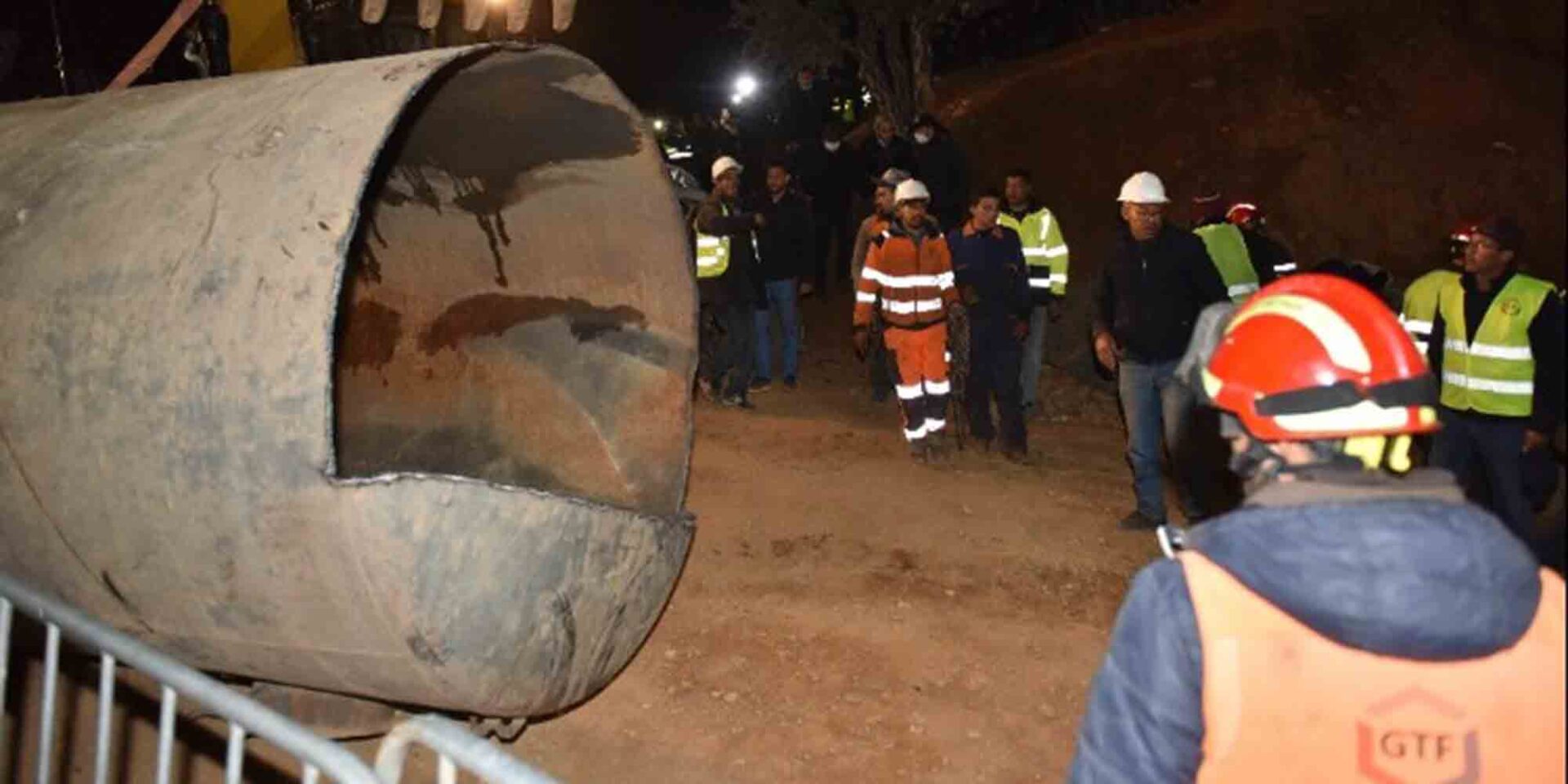 Διασώστες στο Μαρόκο