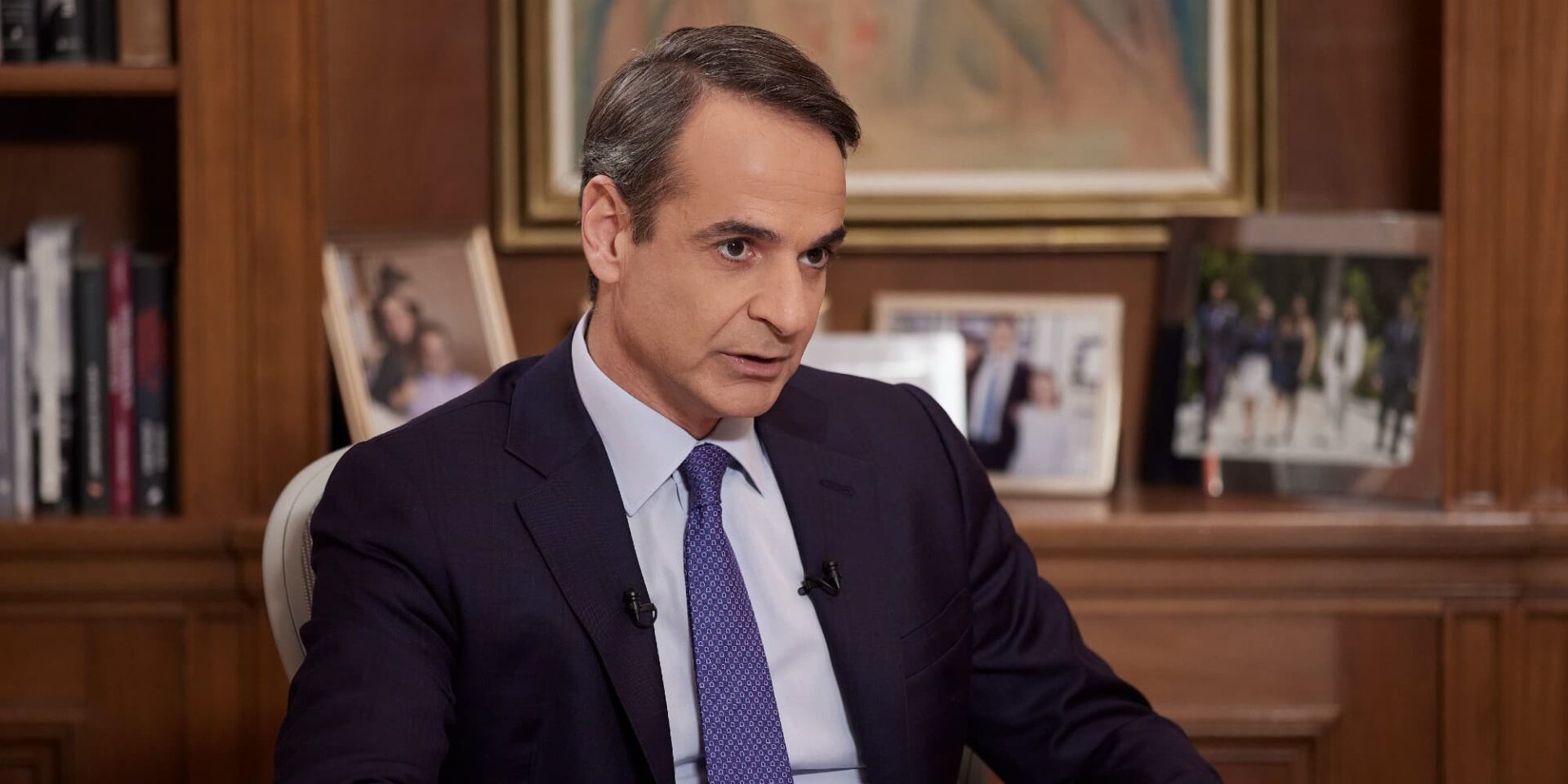 Ο πρωθυπουργός Κυριάκος Μητσοτάκης