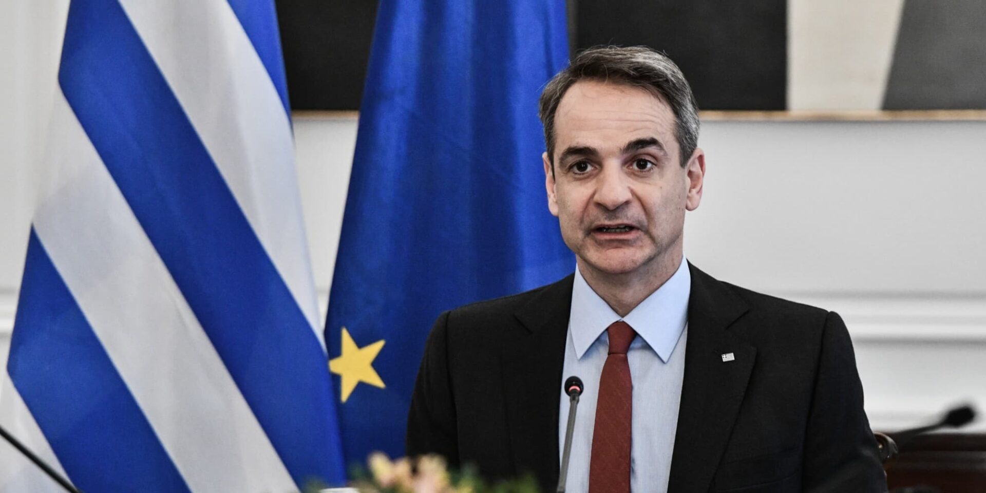 Ο πρωθυπουργός Κυριάκος Μητσοτάκης