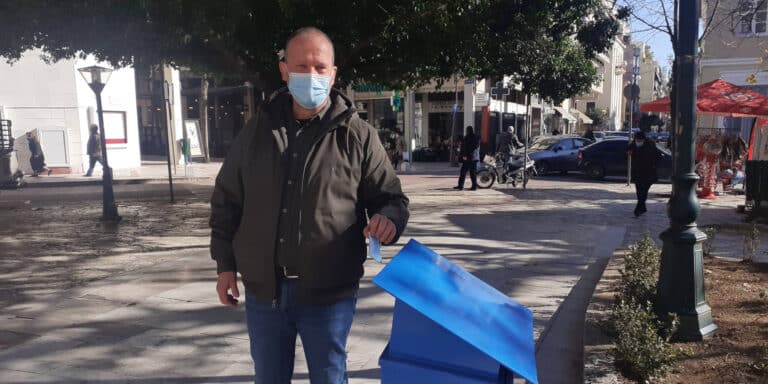 Δήμος Αγρινίου: Τοποθέτησε 34 ειδικούς κάδους για την απόρριψη ιατρικού υλικού σχετιζόμενου με κορονοϊό