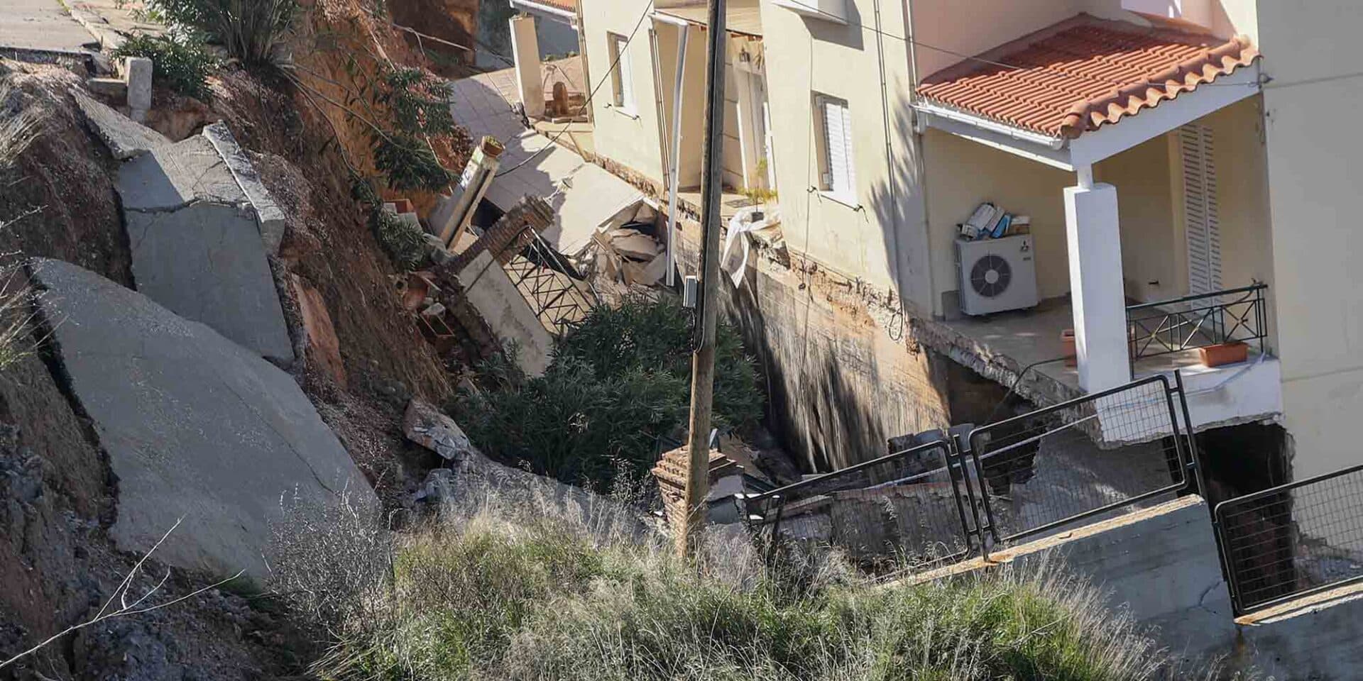 Καθίζηση εδάφους στον Νέο Βουτζά