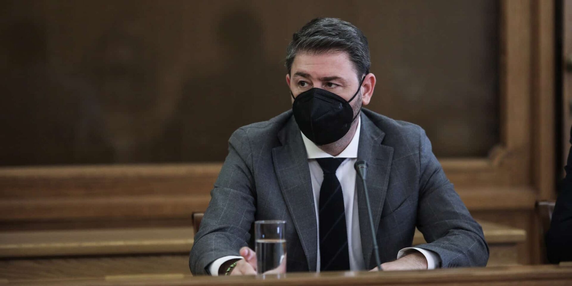 O πρόεδρος του ΚΙΝΑΛ-ΠΑΣΟΚ Nίκος Ανδρουλάκης