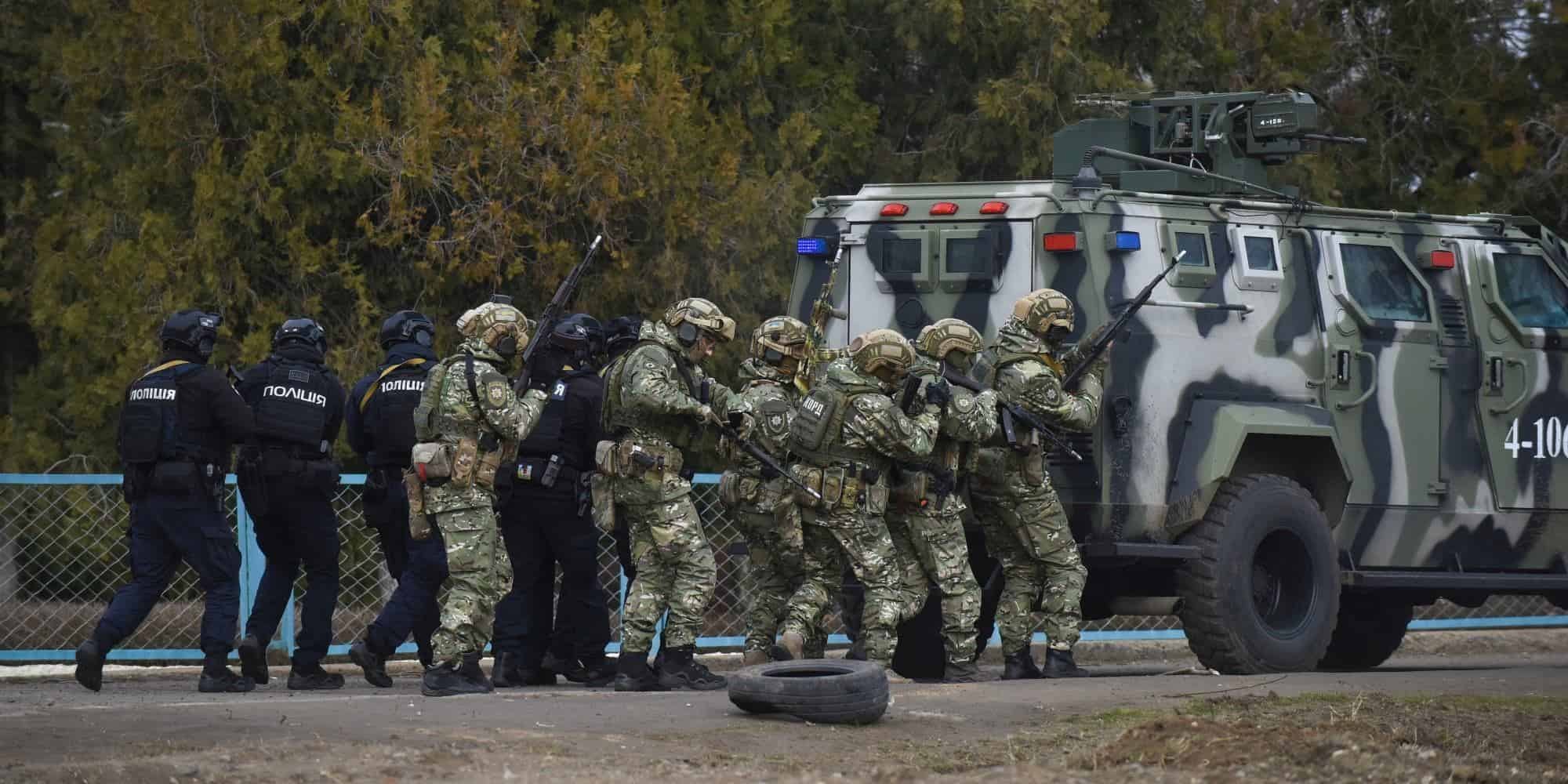 Ρωσικά στρατιωτικά γυμνάσια στην Ουκρανία / Φωτογραφία: ΑΠΕ-ΜΠΕ