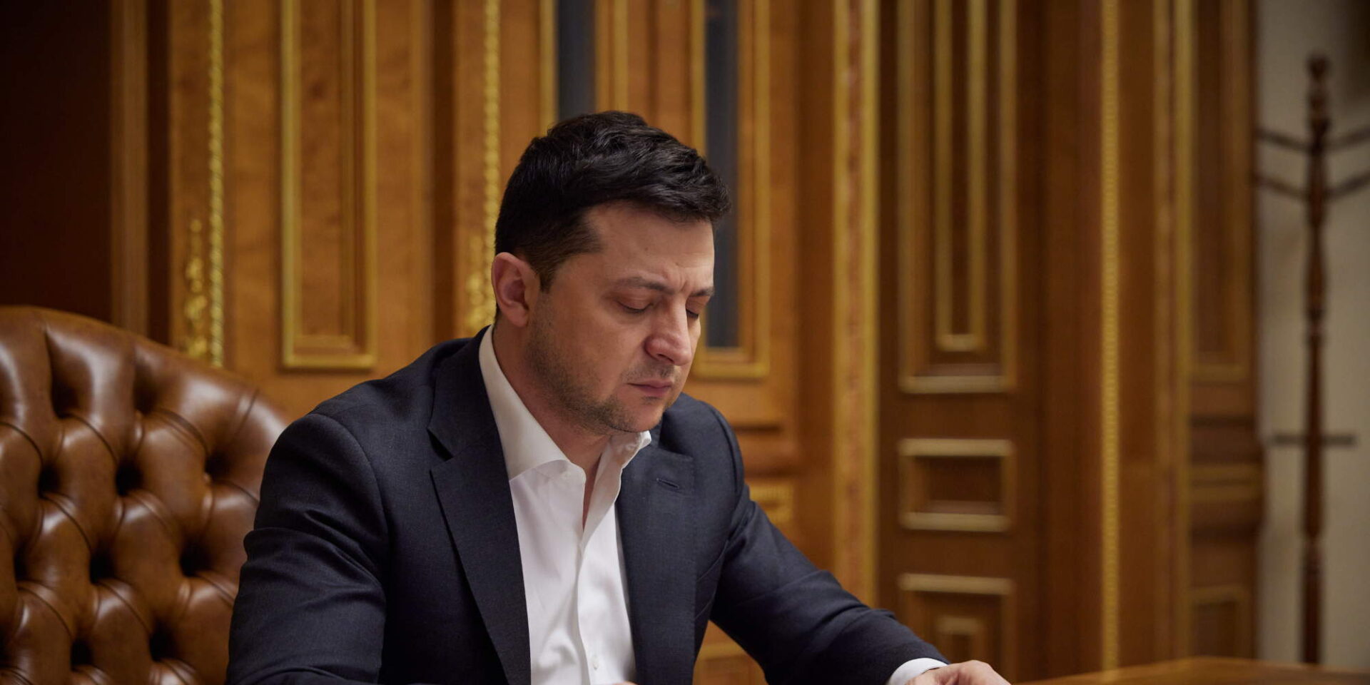 Ο πρόεδρος της Ουκρανίας, Βολόντιμιρ Ζελένσκι